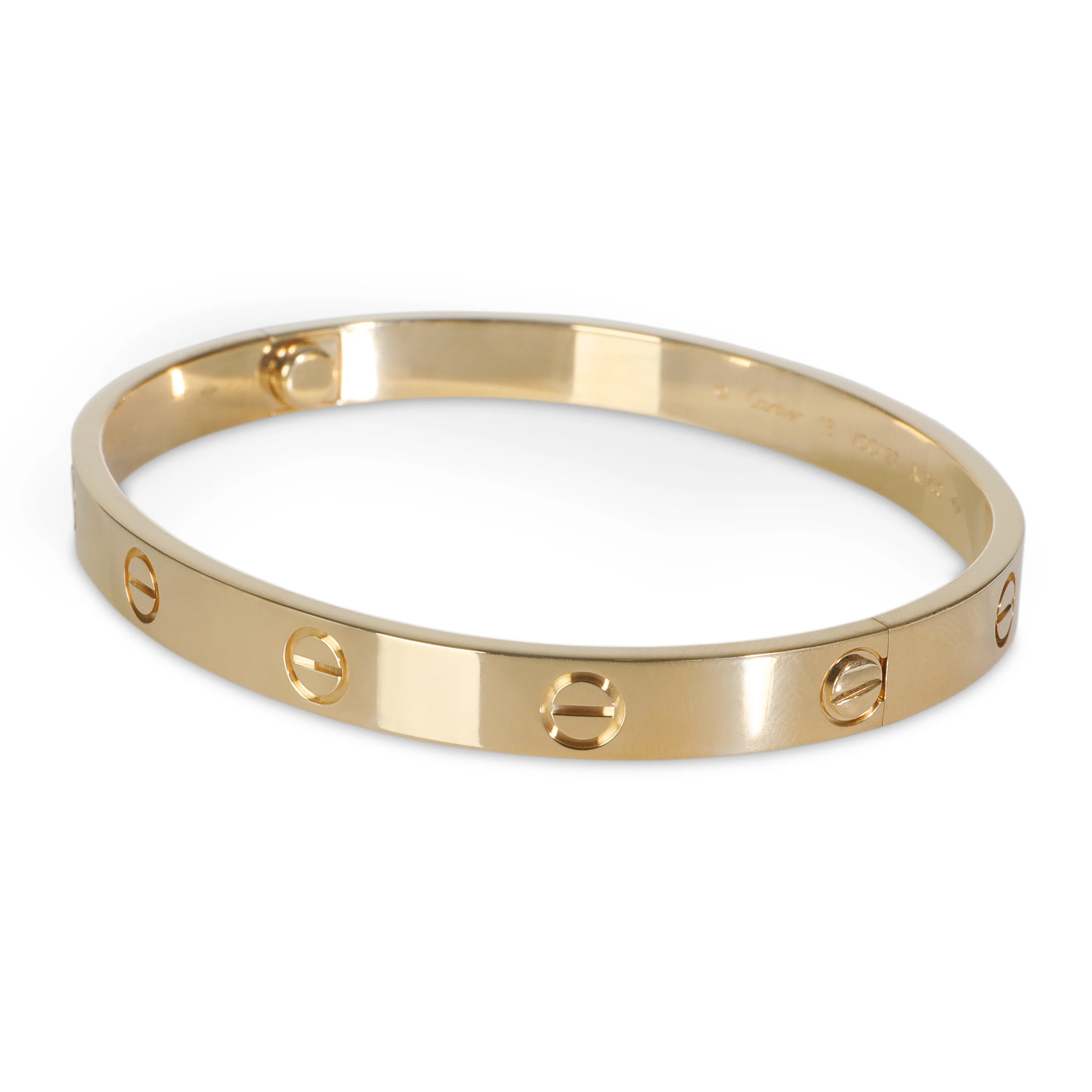 Yellow Gold Love Bracelet - Image 2