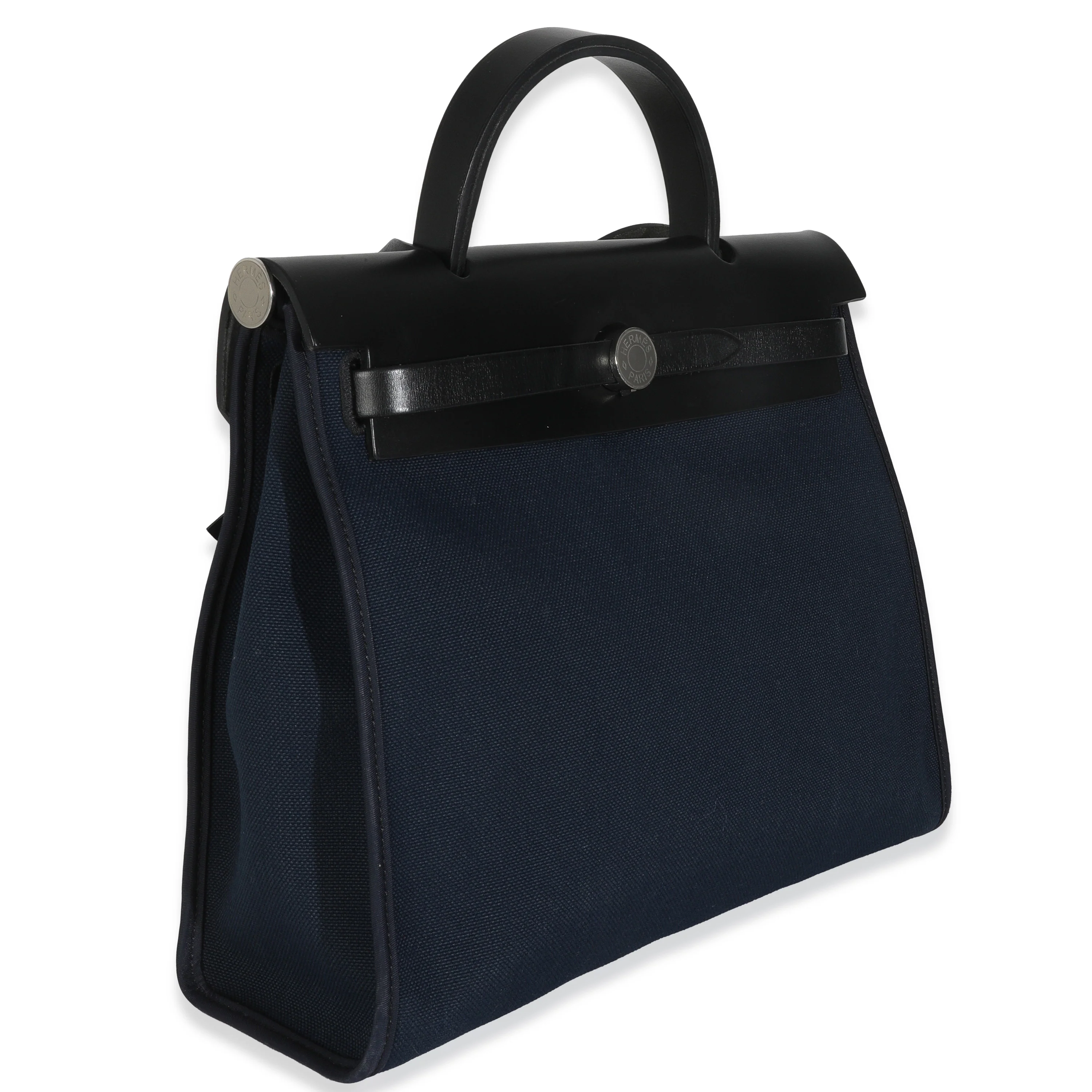 Bleu Marine Bleu Saphir Military Toile Vache Hunter Herbag Zip 31 PM PHW - Image 3