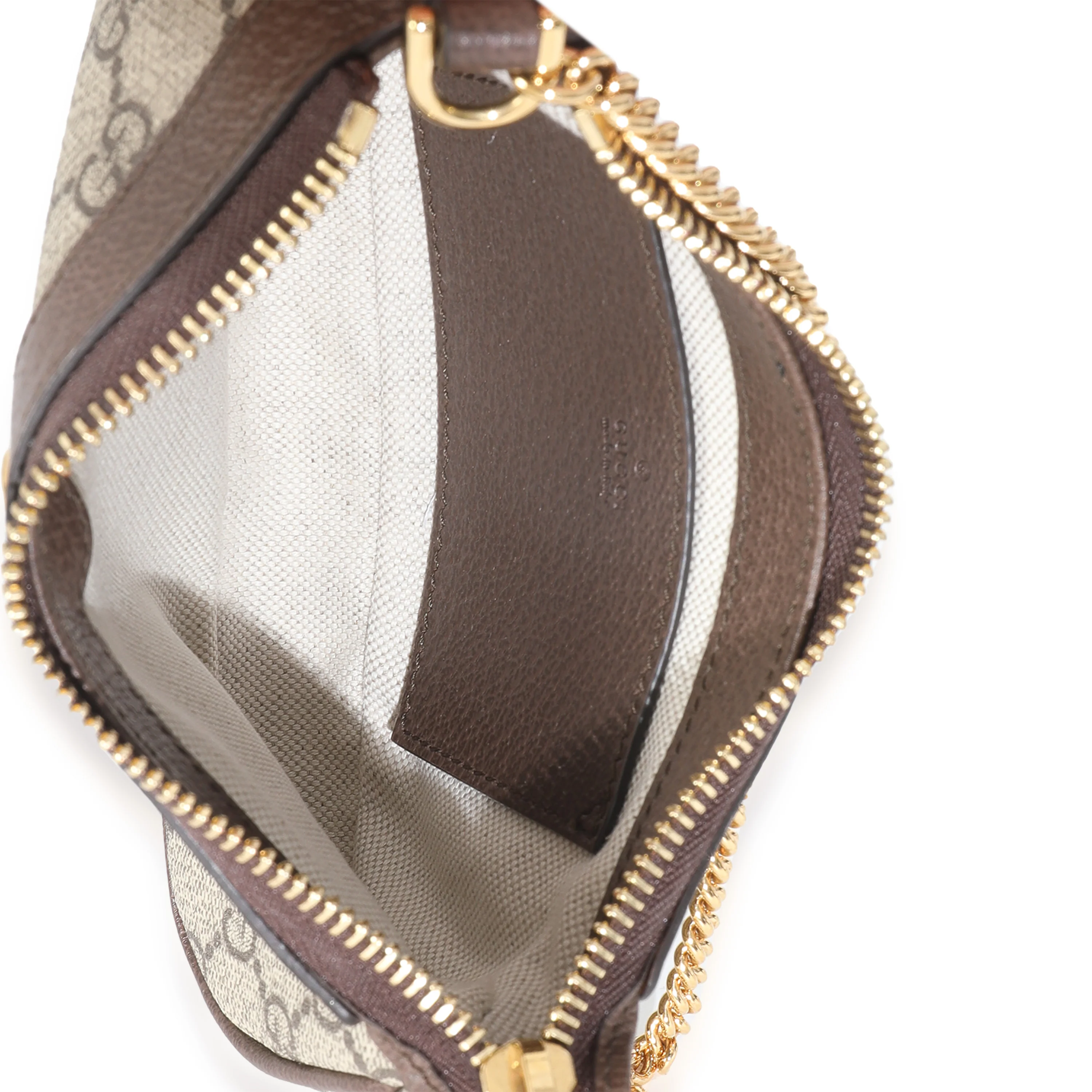 Beige GG Supreme Canvas Ophidia Mini Bag - Image 6