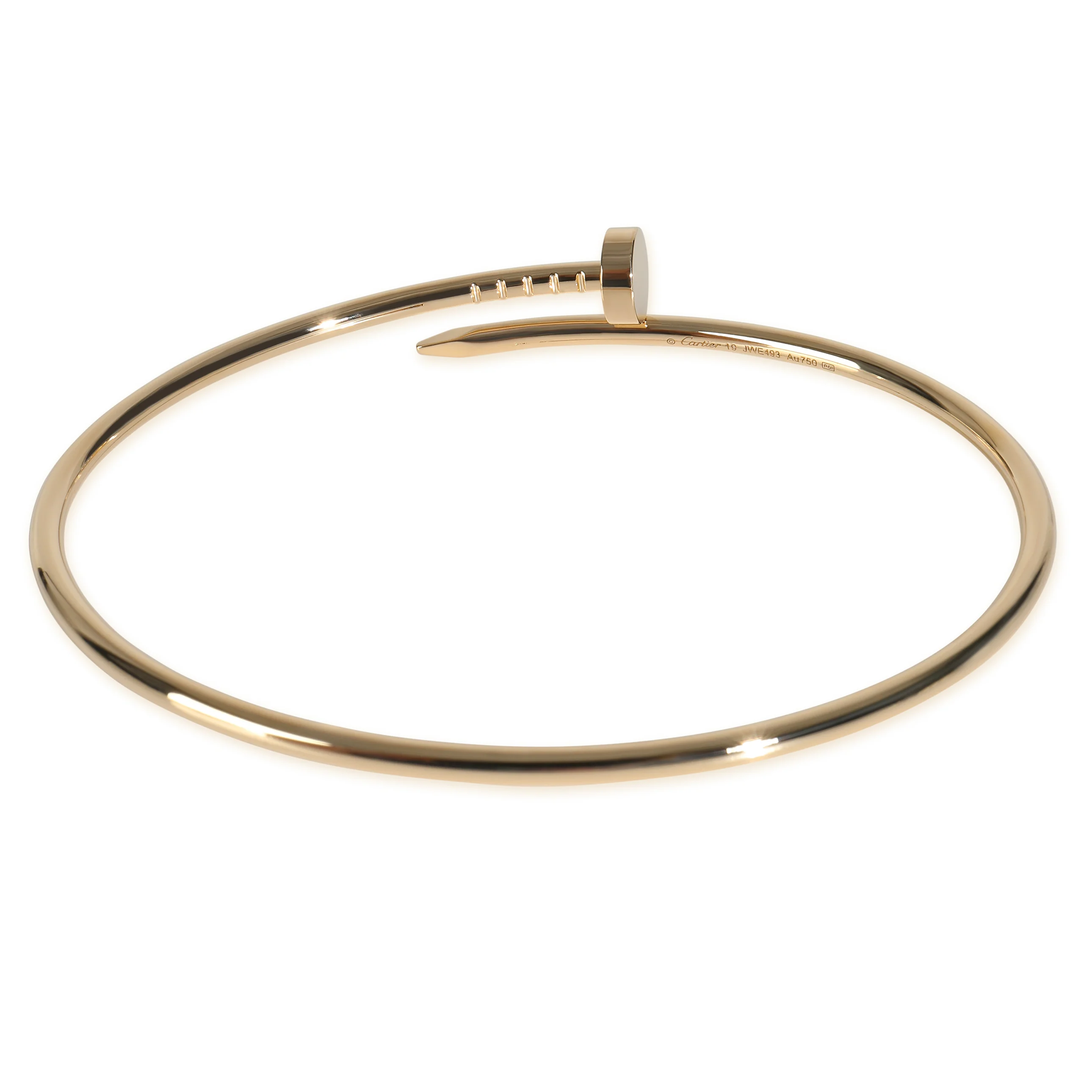 Yellow Gold Small Model Juste Un Clou Bracelet - Image 3