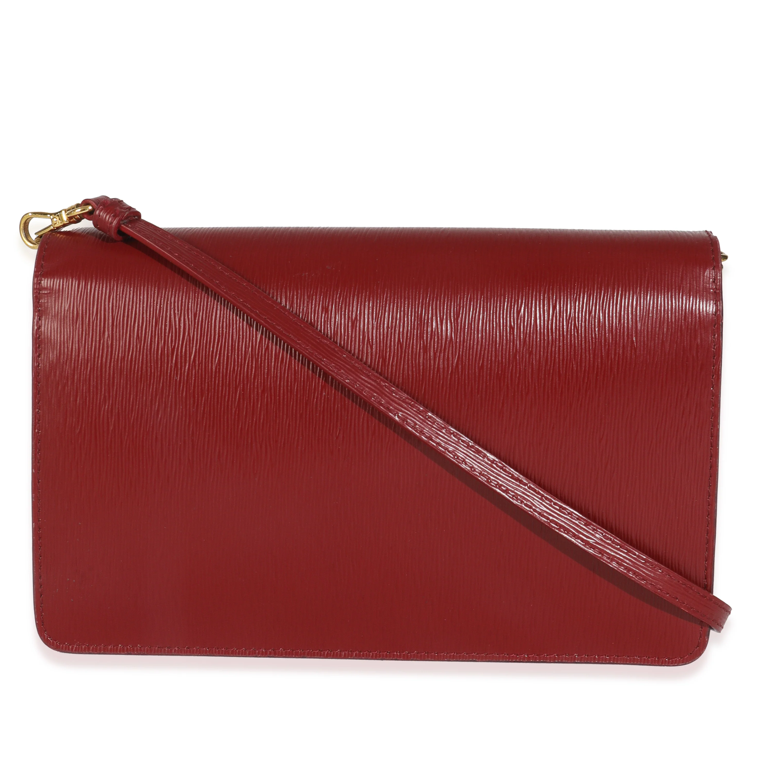 Rubino Red Vitello Move Crossbody Wallet - Image 4
