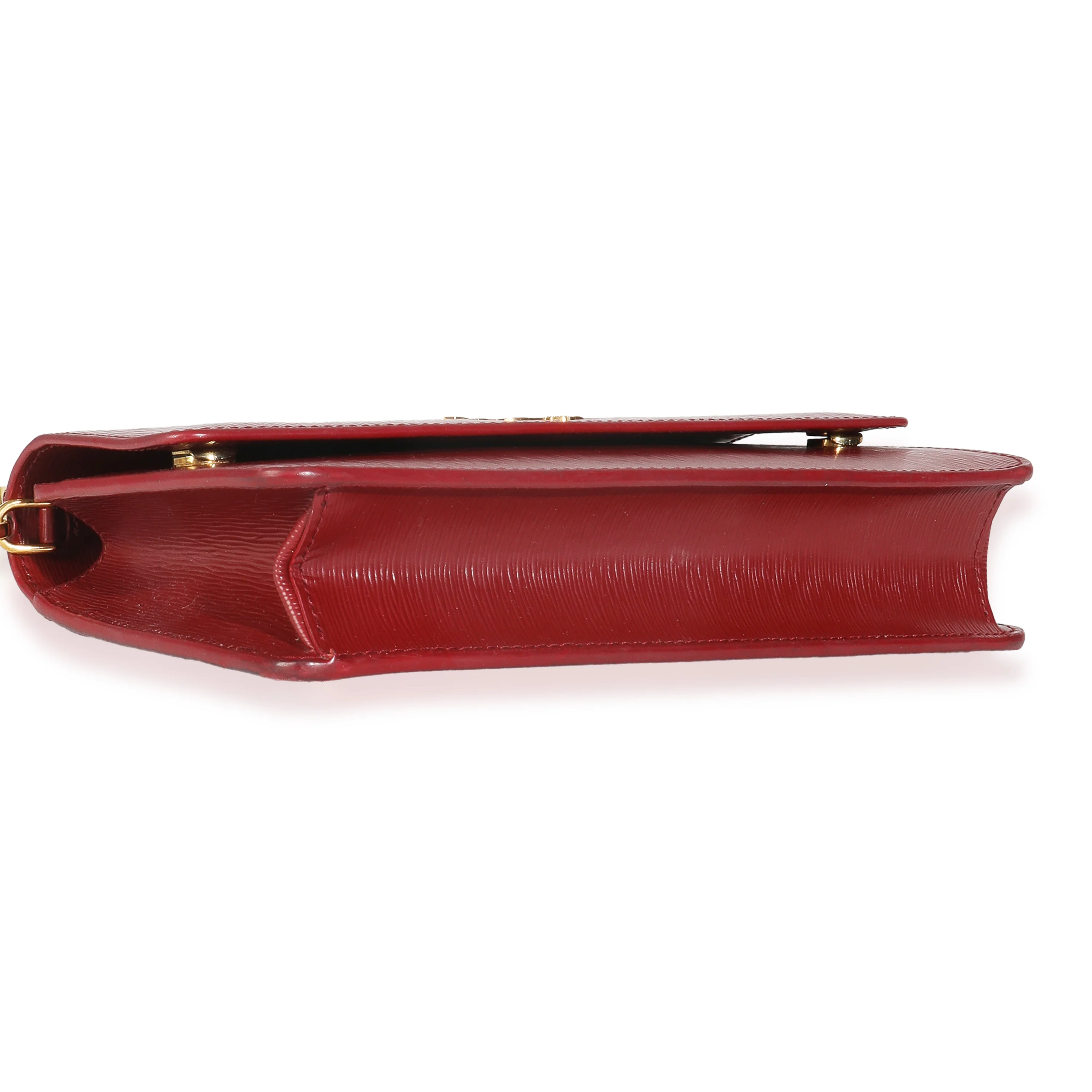 Rubino Red Vitello Move Crossbody Wallet - Image 8