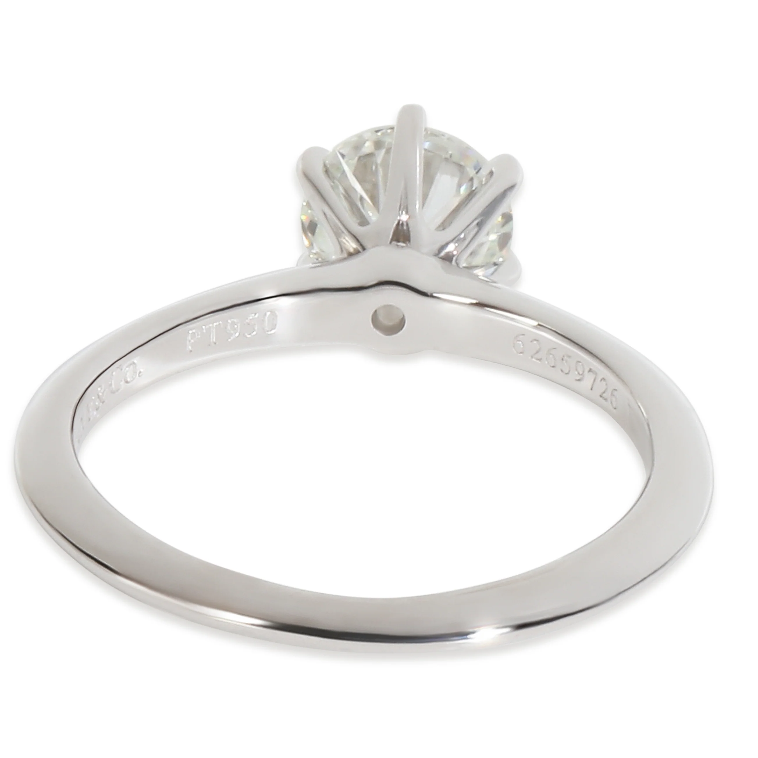 0.96 ct Round Brilliant Diamond Engagement Ring - Image 3