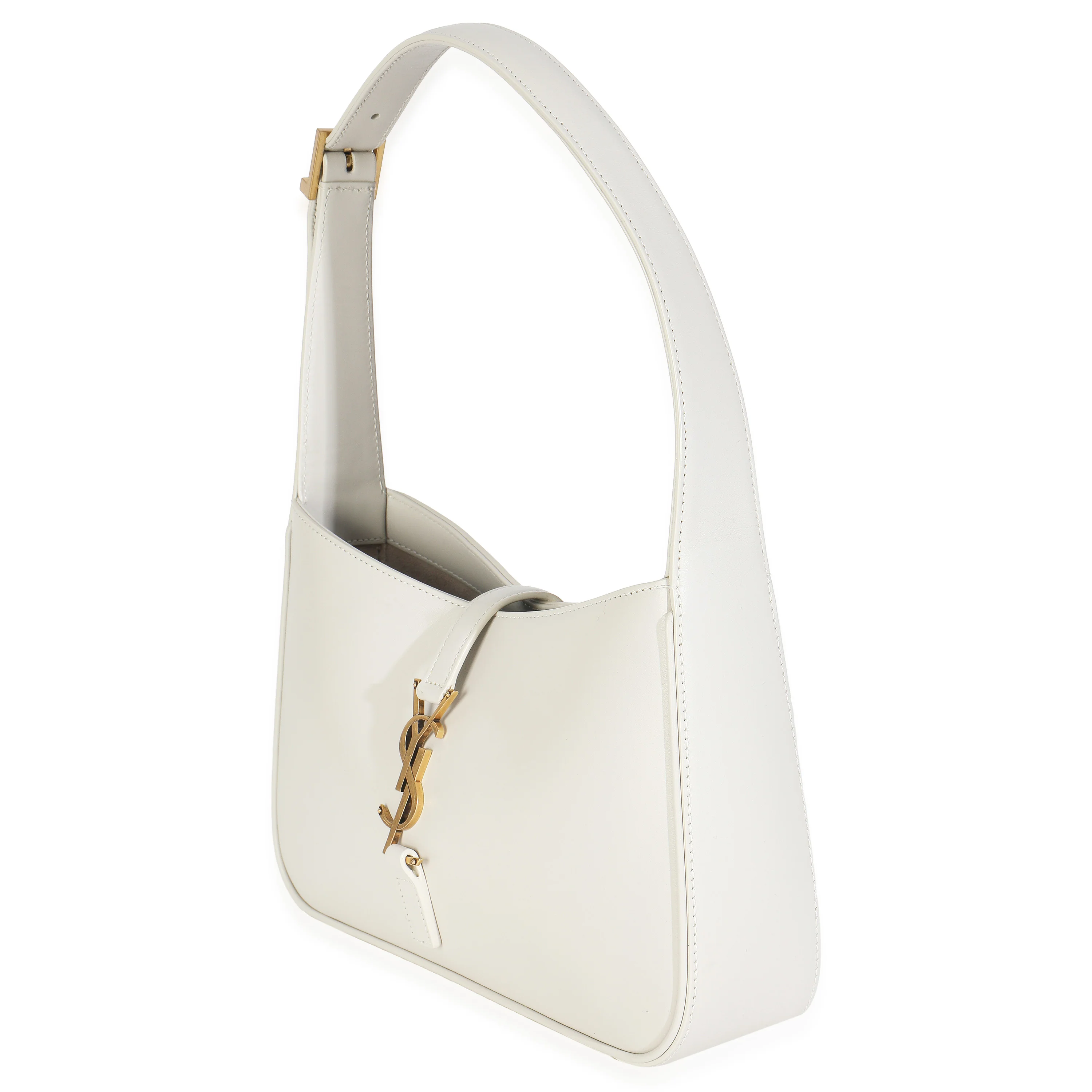 Blanc Vintage Smooth Calfskin Medium Le 5 A 7 Hobo - Image 2