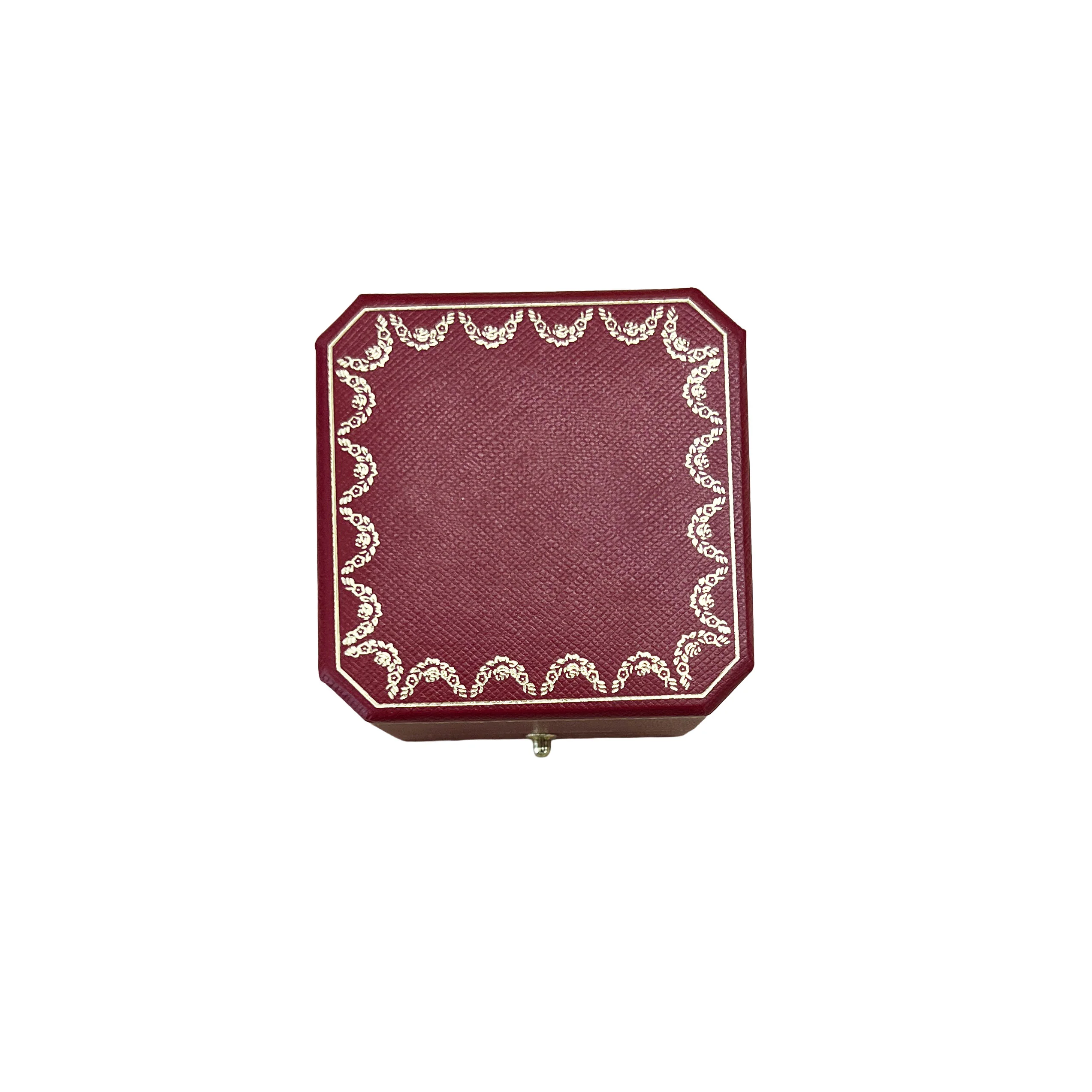 Rose Gold Diamond Agrafe Ring - Image 5
