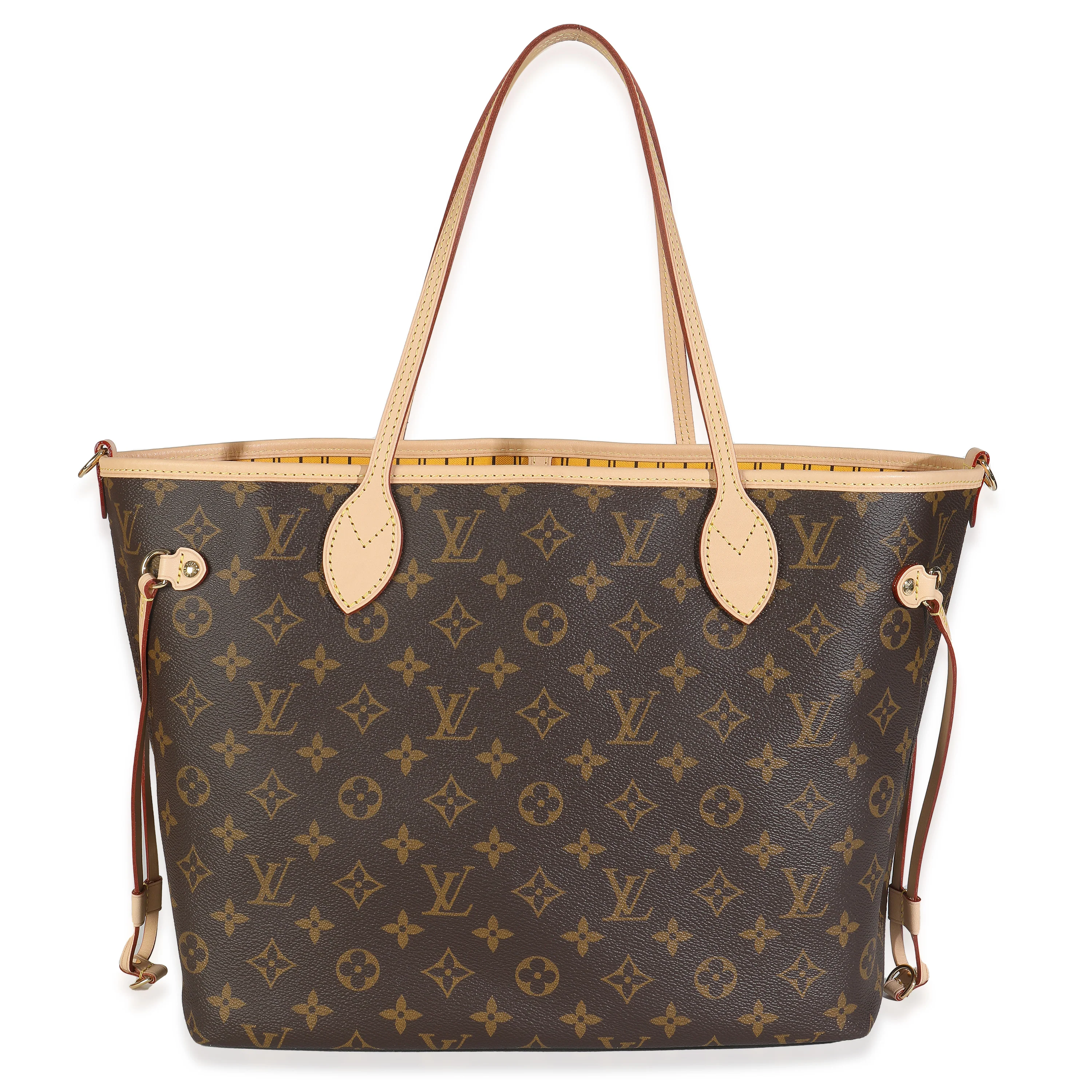 Jaune Safran Neverfull Bandouliere Inside Out MM - Image 5