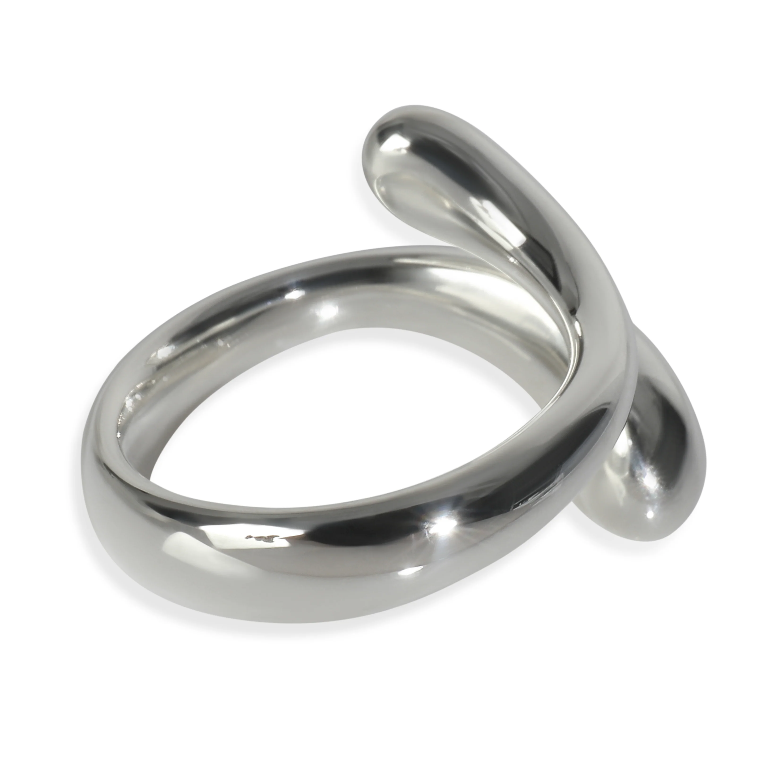Sterling Silver  Elsa Peretti Teardrop Ring - Image 2