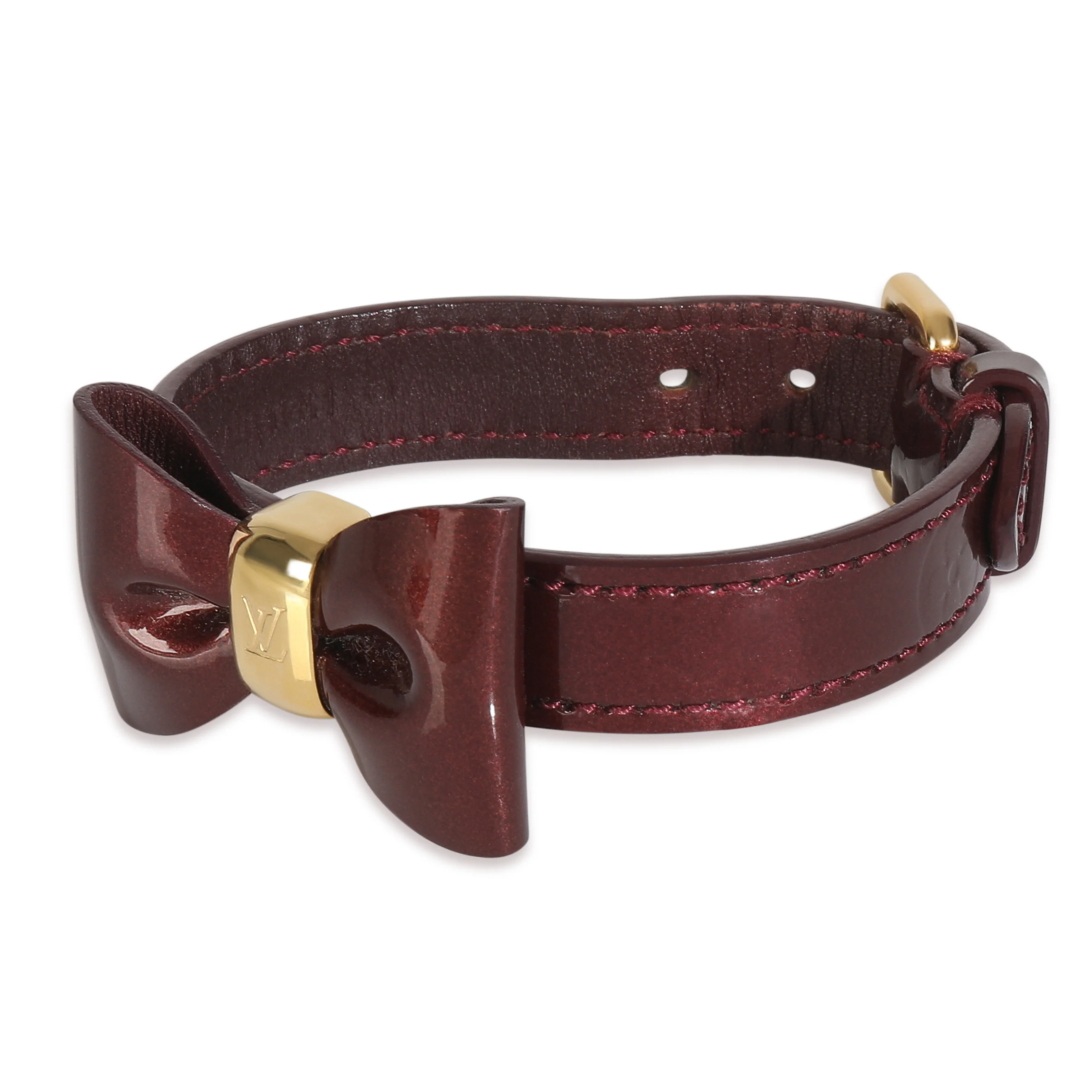 Gold-Plated  Monogram Favorite Bow Bracelet - Image 2
