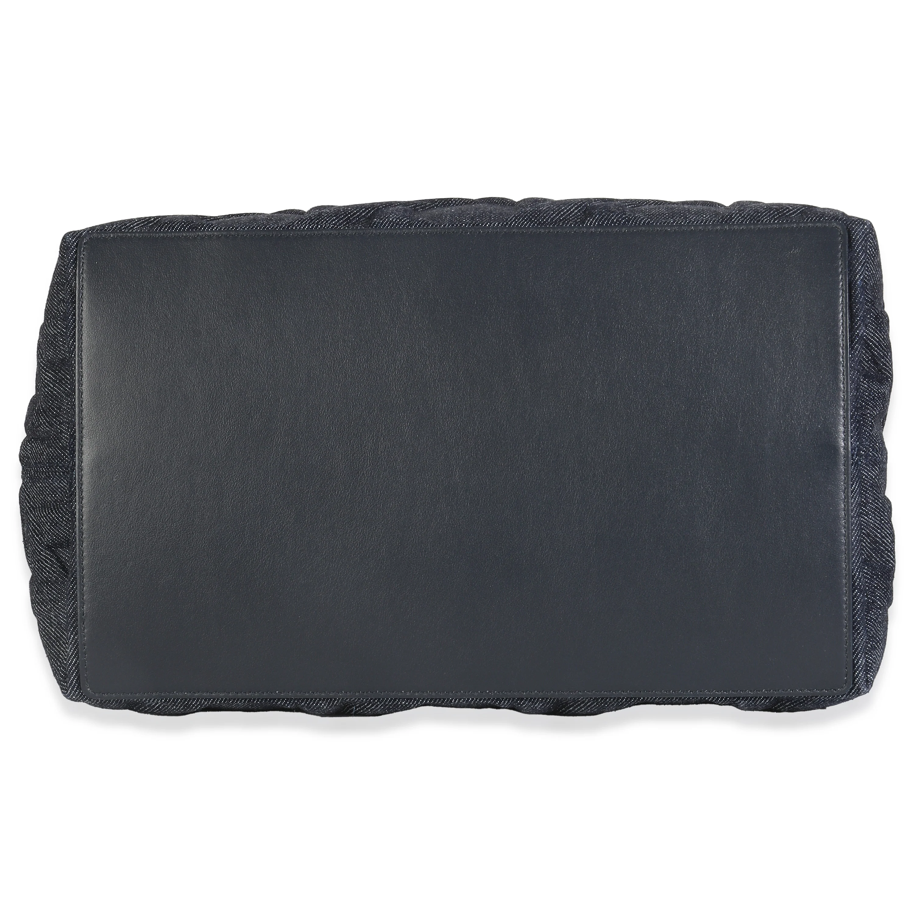 Dark Blue Denim Cannage Medium Toujours - Image 5