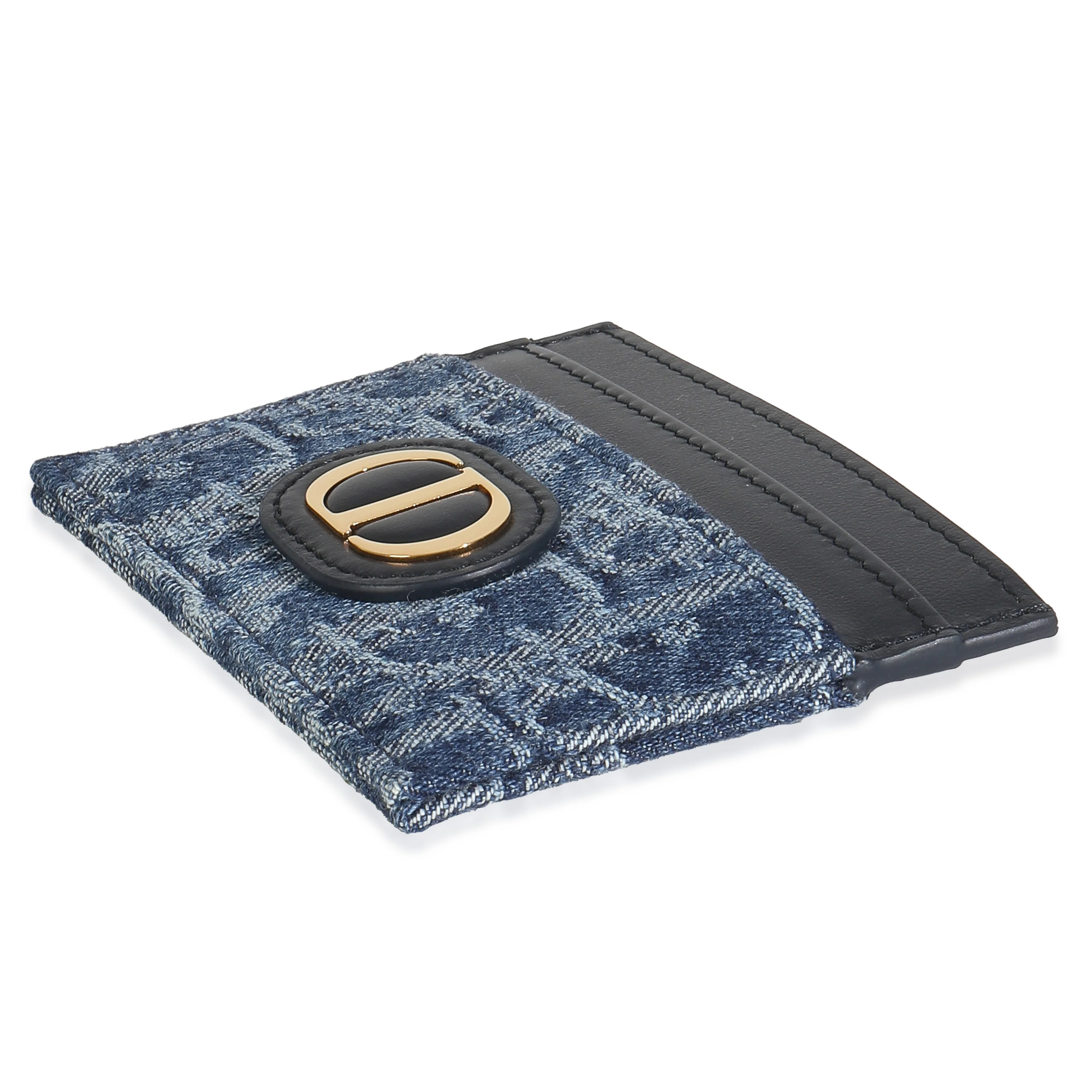 Blue Denim Oblique 30 Montaigne Freesia Card Holder - Image 6