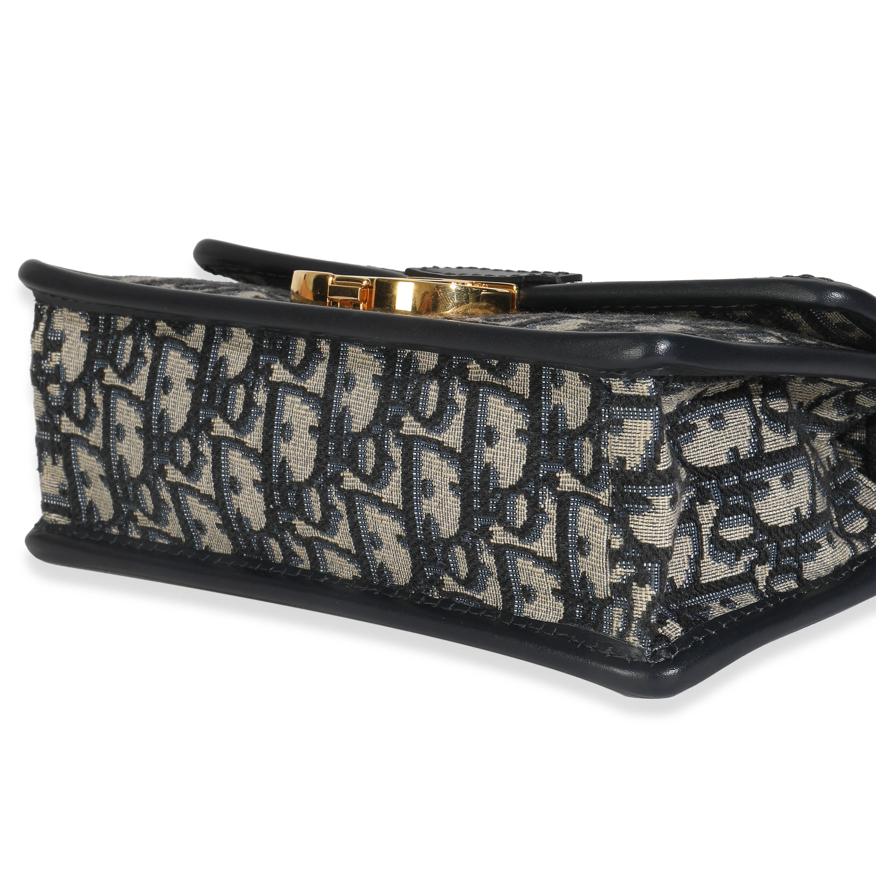 Blue Oblique 30 Montaigne East West Chain Flap Bag - Image 6