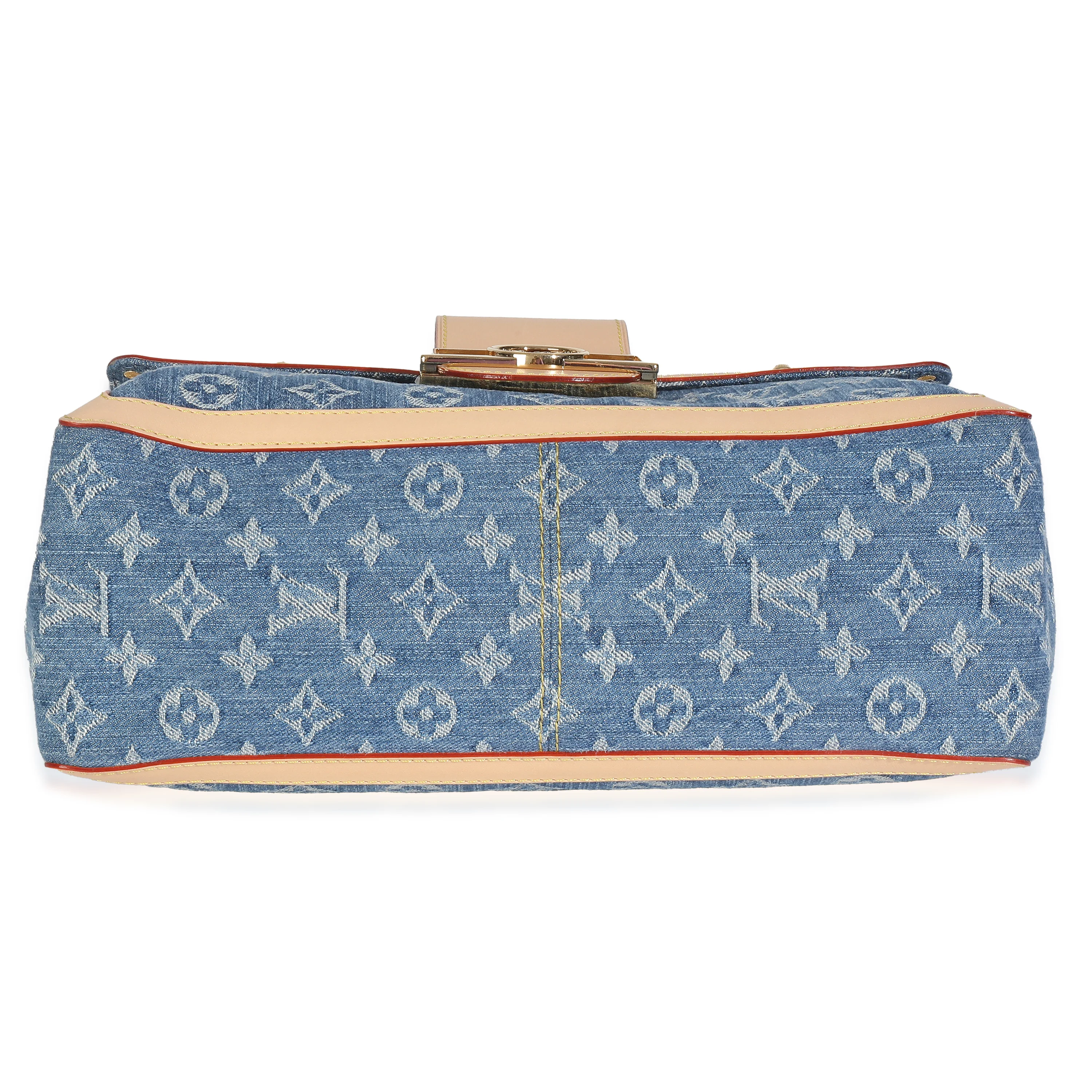 Blue Monogram Denim Dauphine Soft GM - Image 5