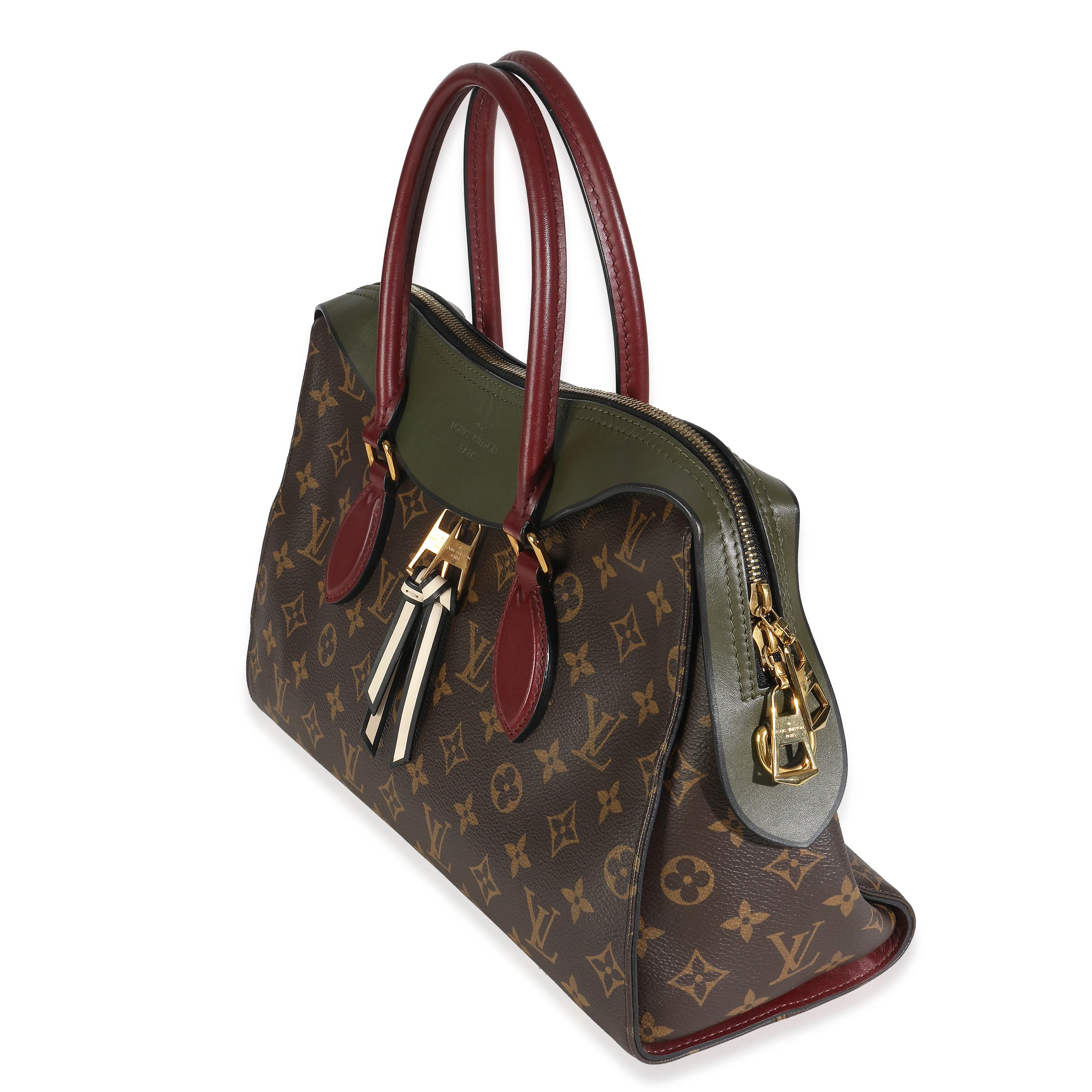 Kaki Red Monogram Canvas Tuileries NM - Image 2
