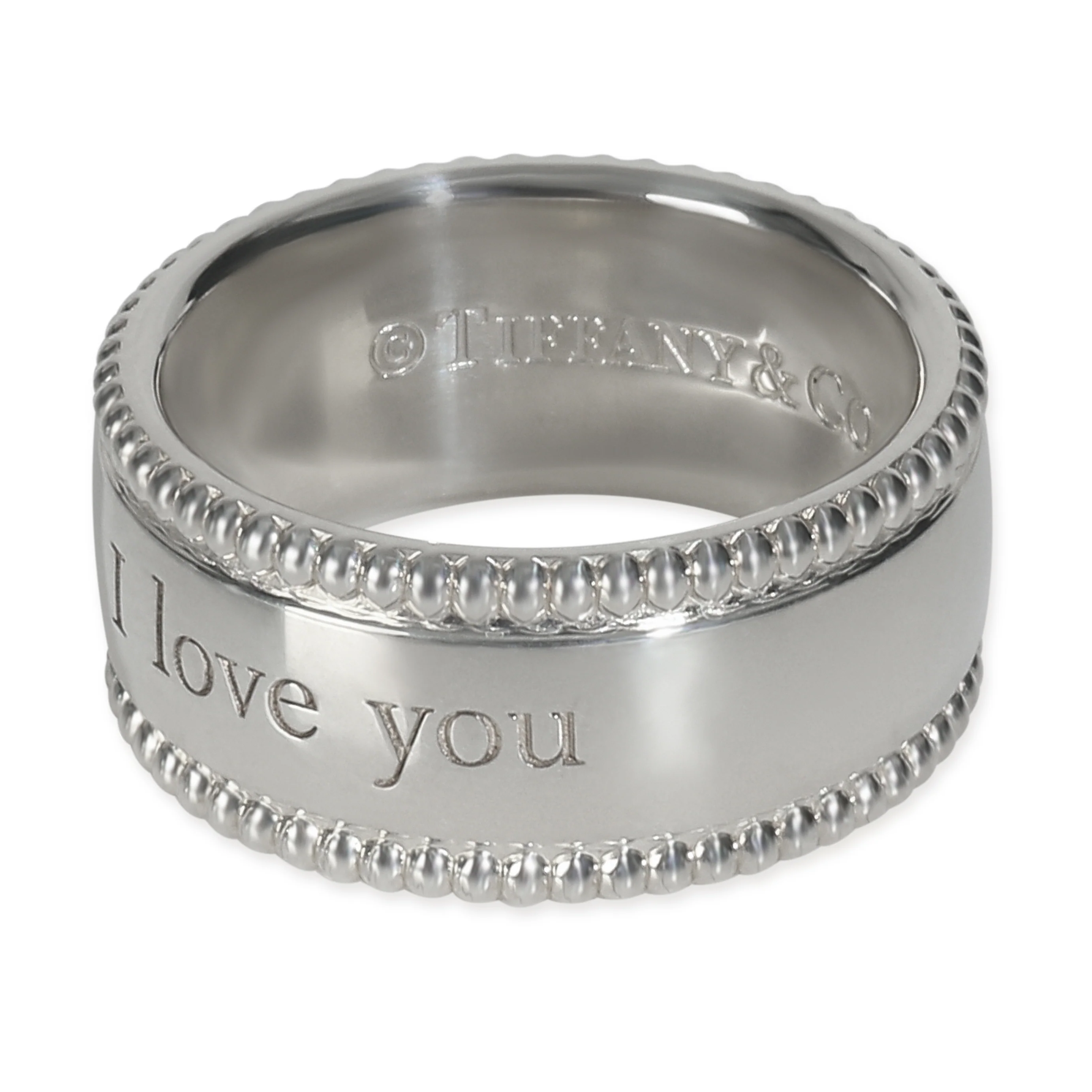 Sterling Silver I Love You Ring - Image 2