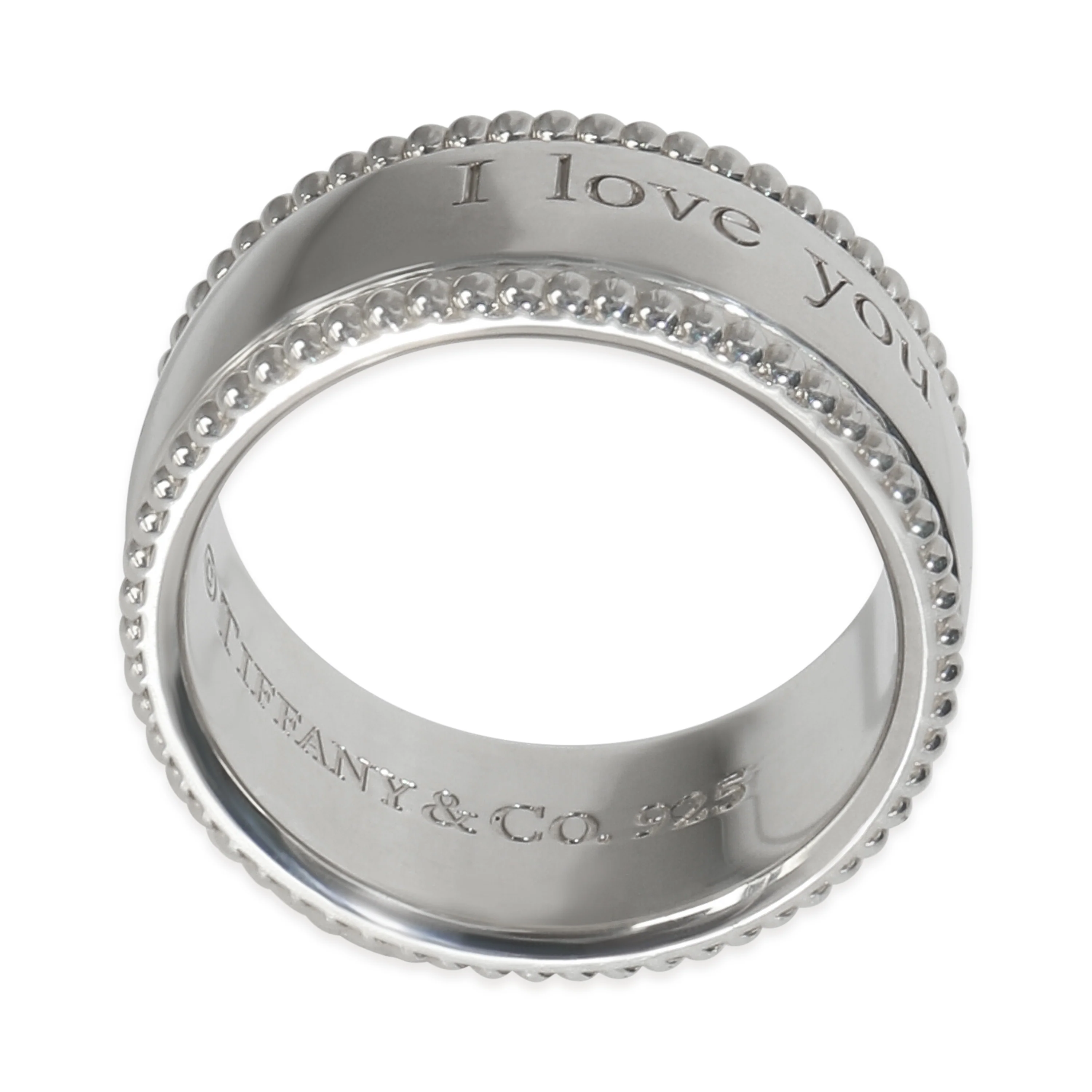 Sterling Silver I Love You Ring - Image 6