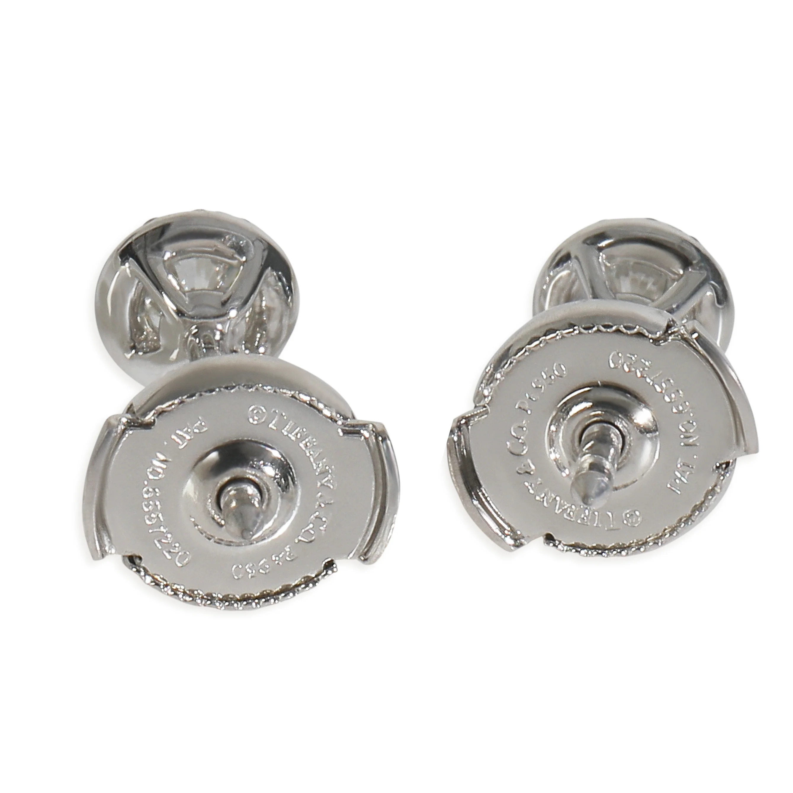 Platinum Diamond Small Model Soleste Earrings - Image 3