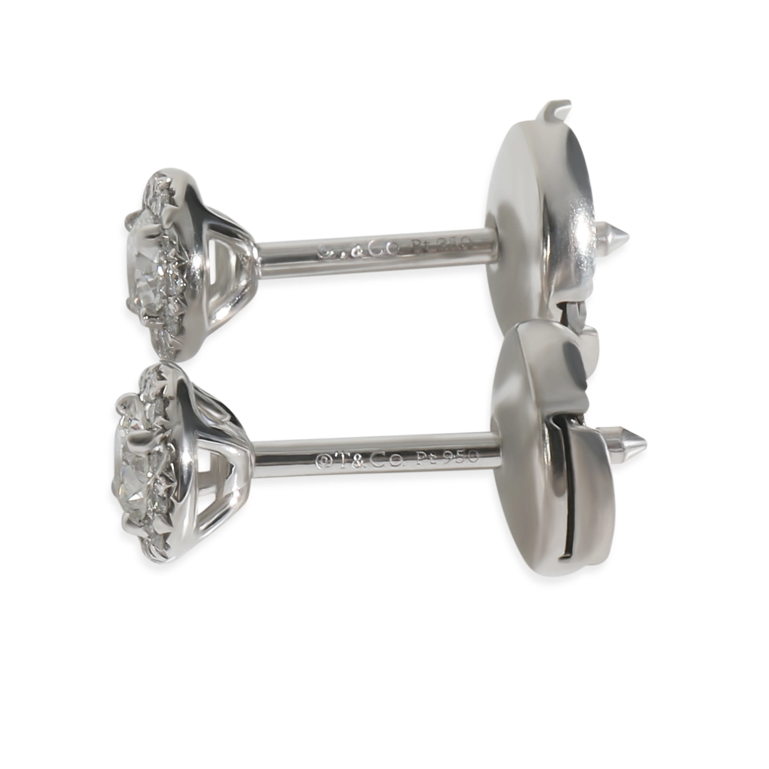 Platinum Diamond Small Model Soleste Earrings - Image 4