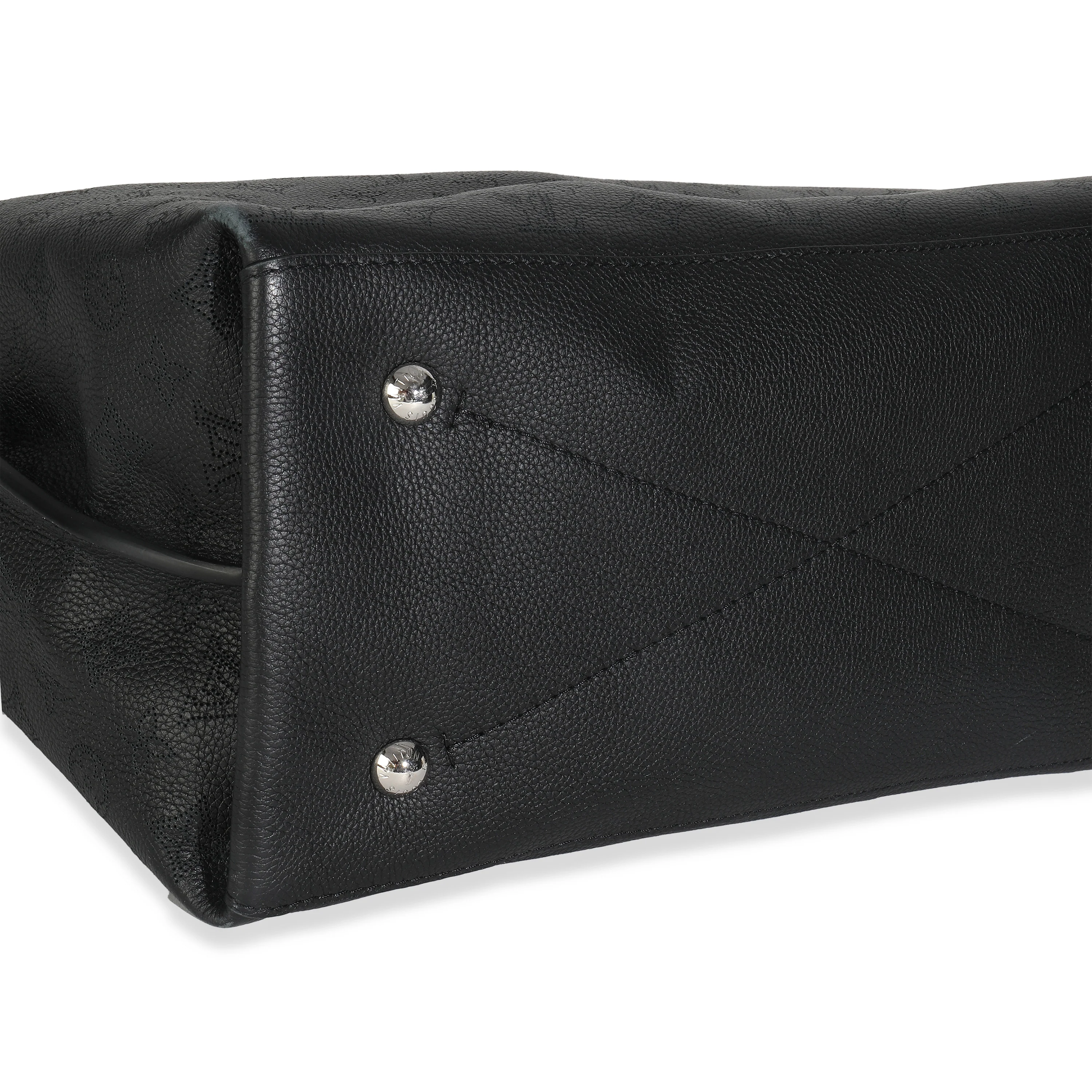 Black Monogram Mahina Carmel Hobo - Image 6
