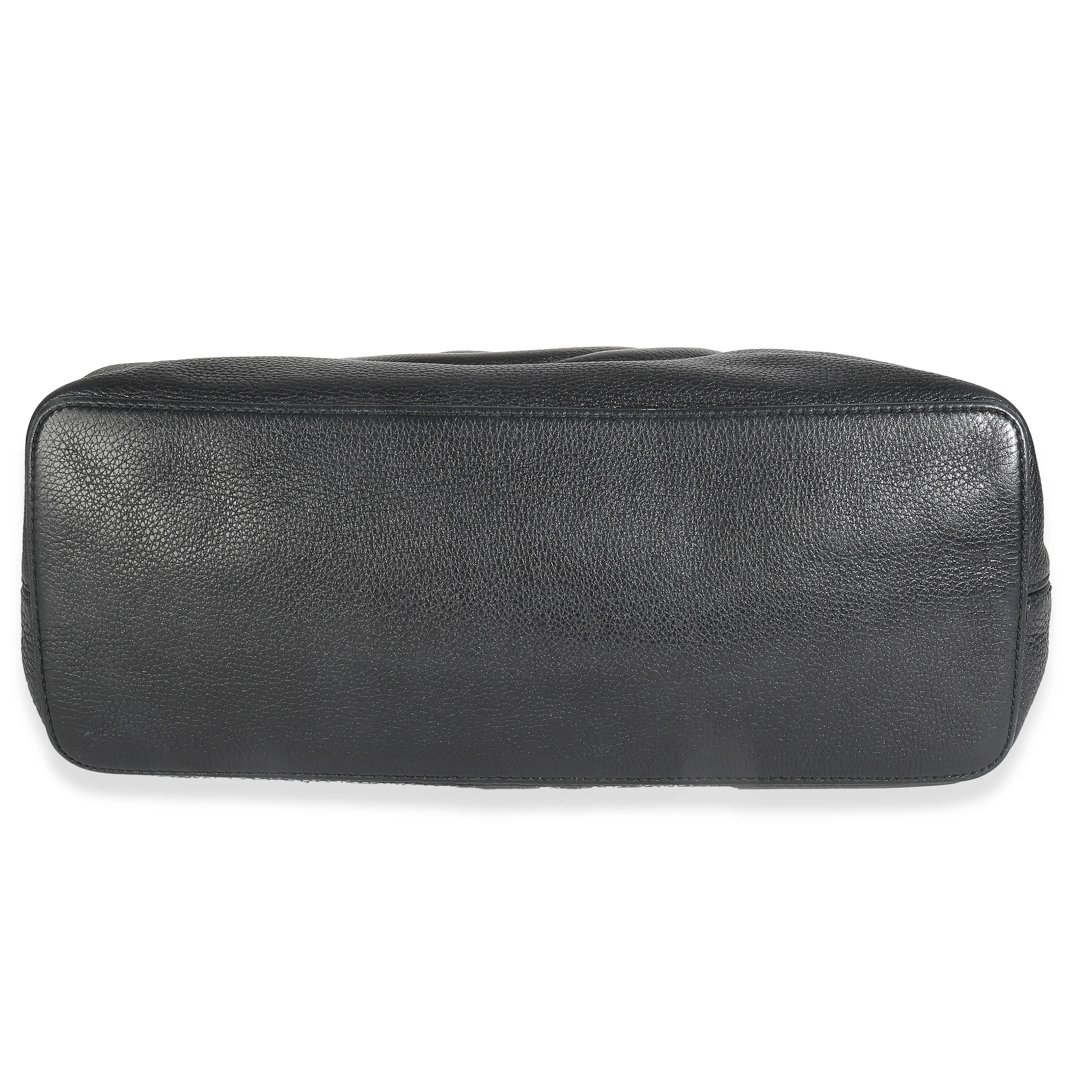 Interlocking G Soho Shoulder Bag Black - Image 5