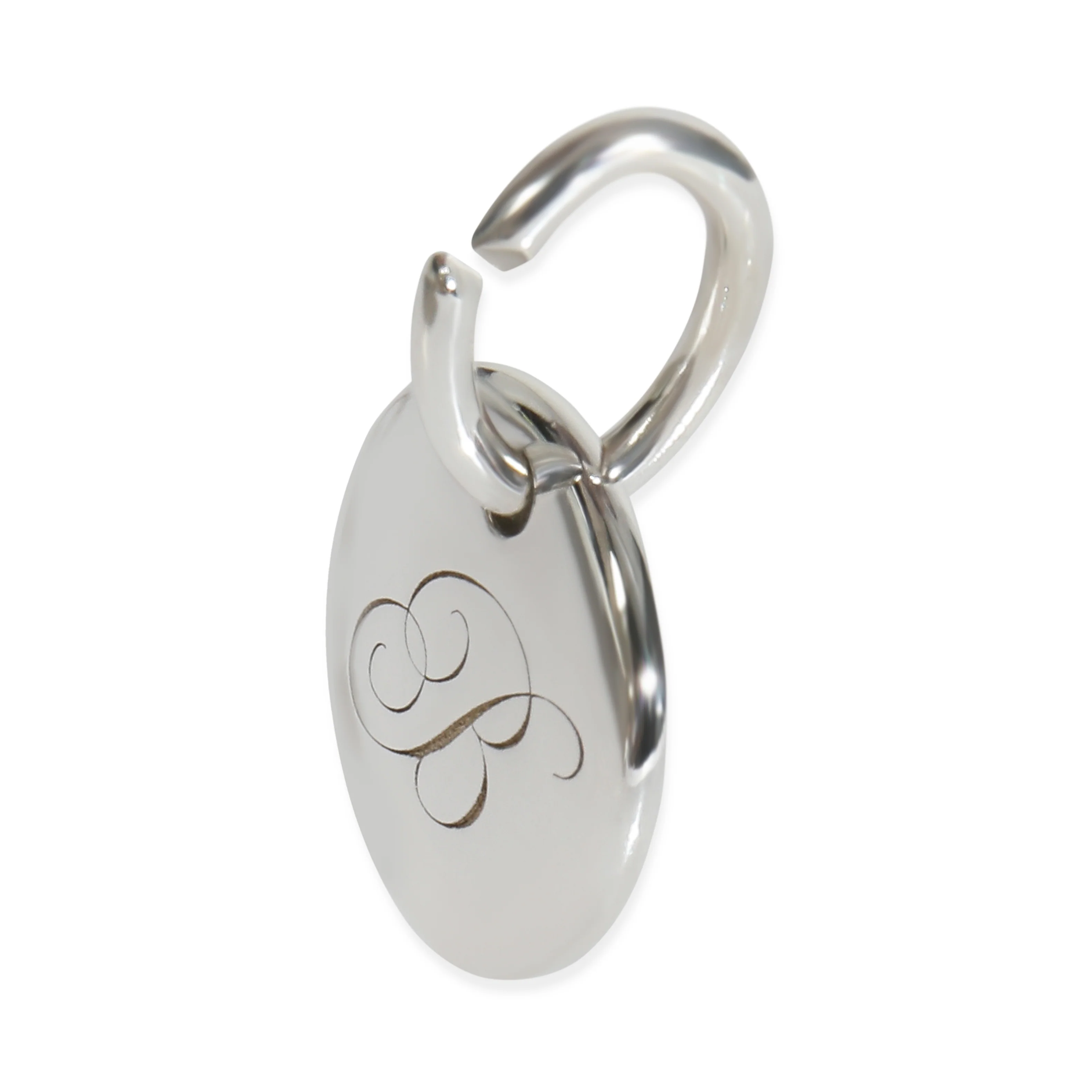 Sterling Silver Notes Initial B Charm - Image 2