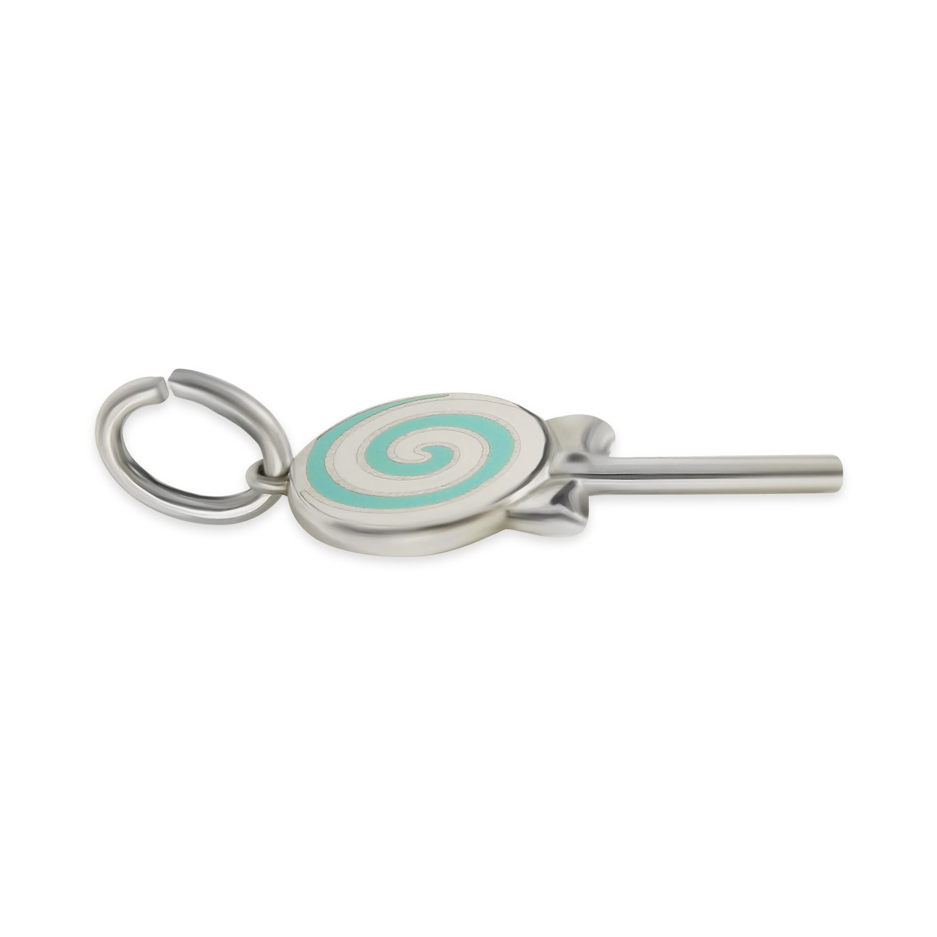 Sterling Silver Enamel Lollipop Charm - Image 2