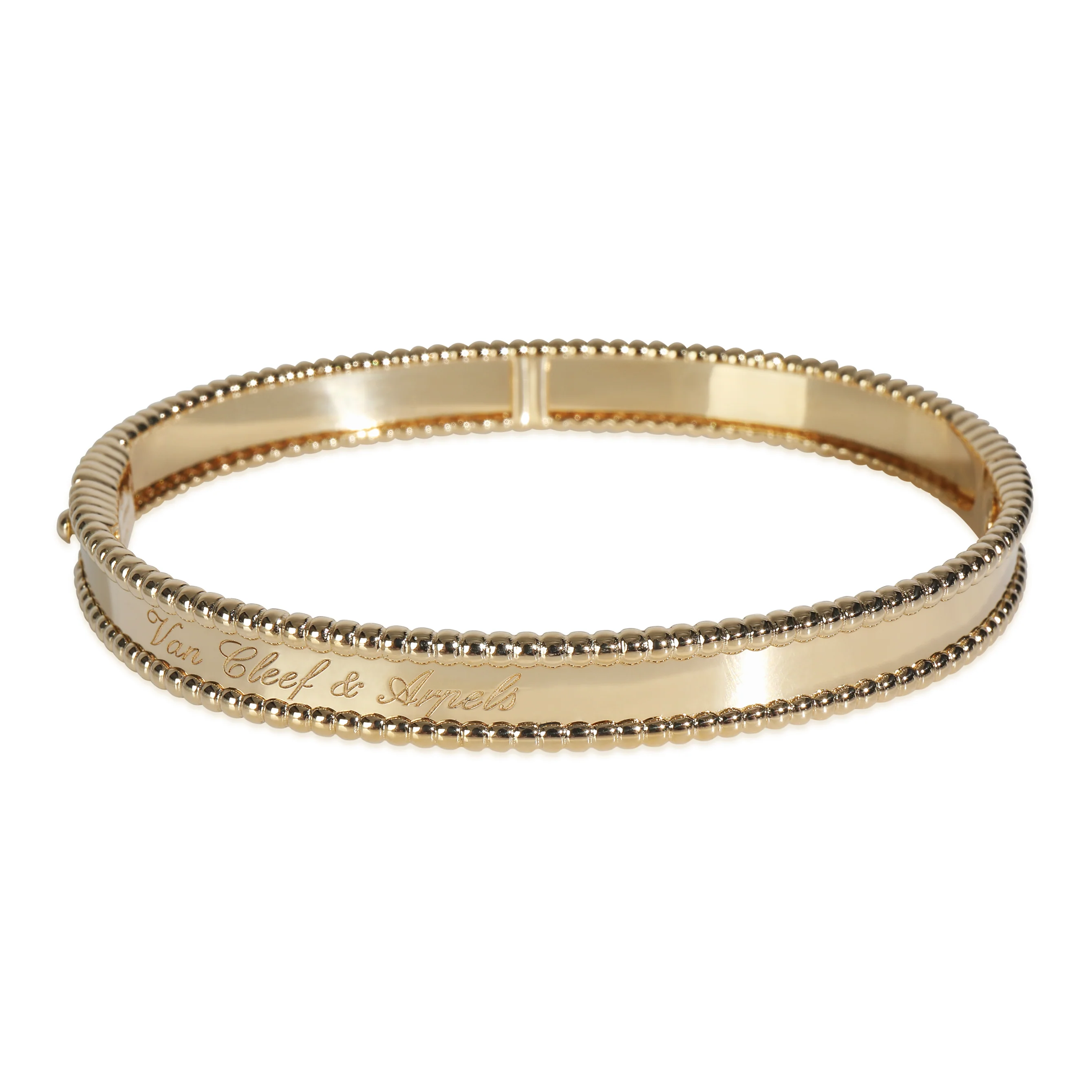 Yellow Gold Perlee Signature Bracelet