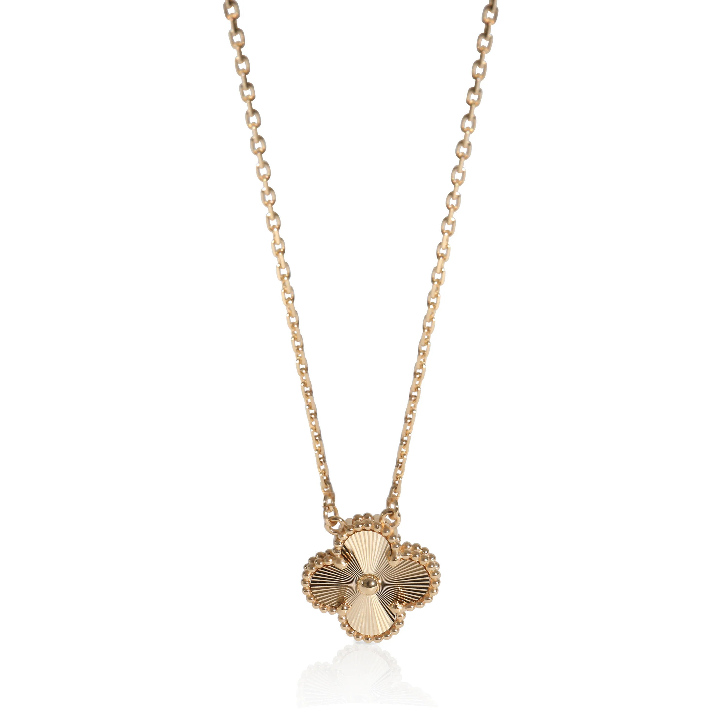 Yellow Gold Vintage Alhambra Pendant