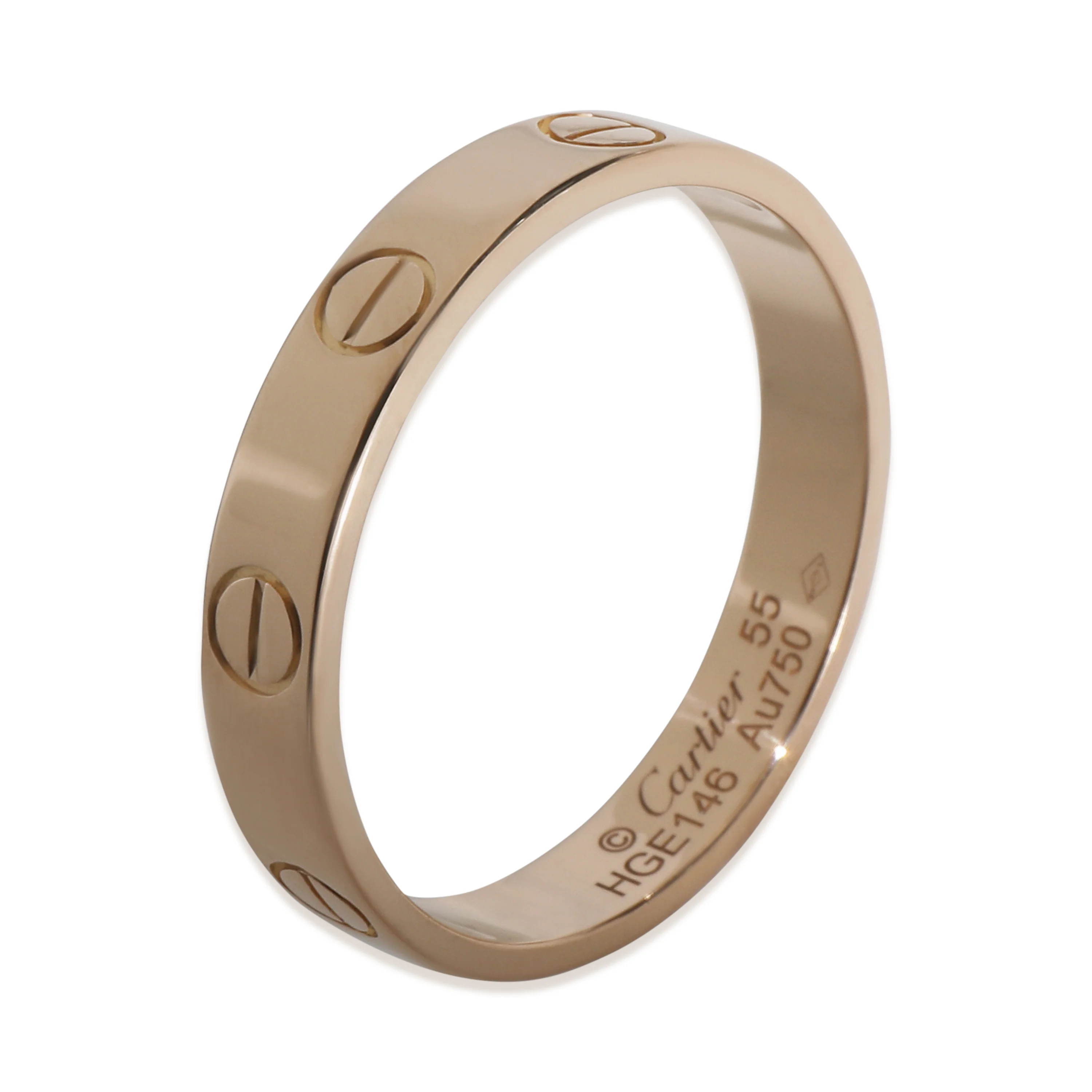 Rose Gold Small Model Love Ring - Image 3