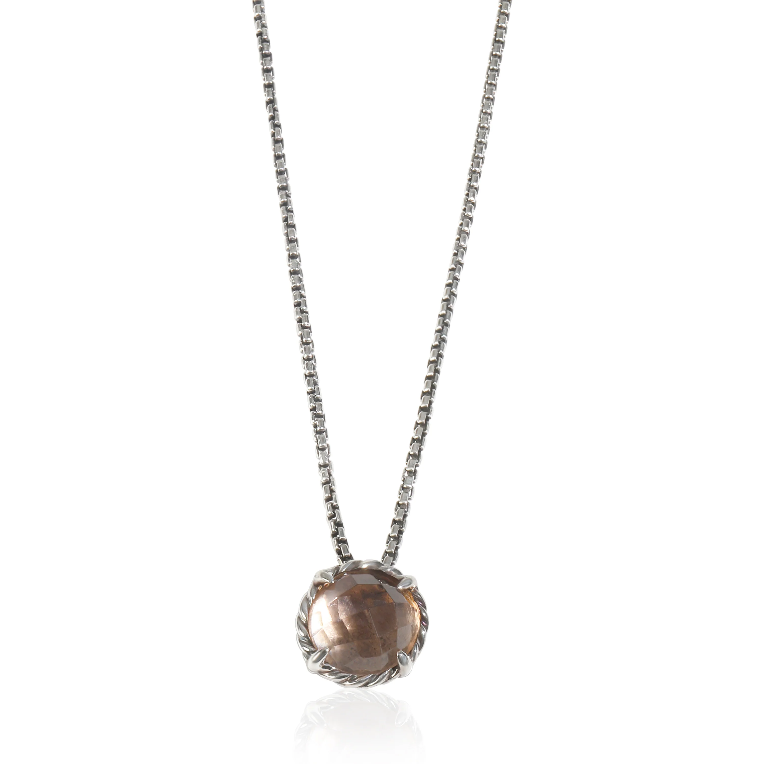 Sterling Silver Morganite Chatelaine