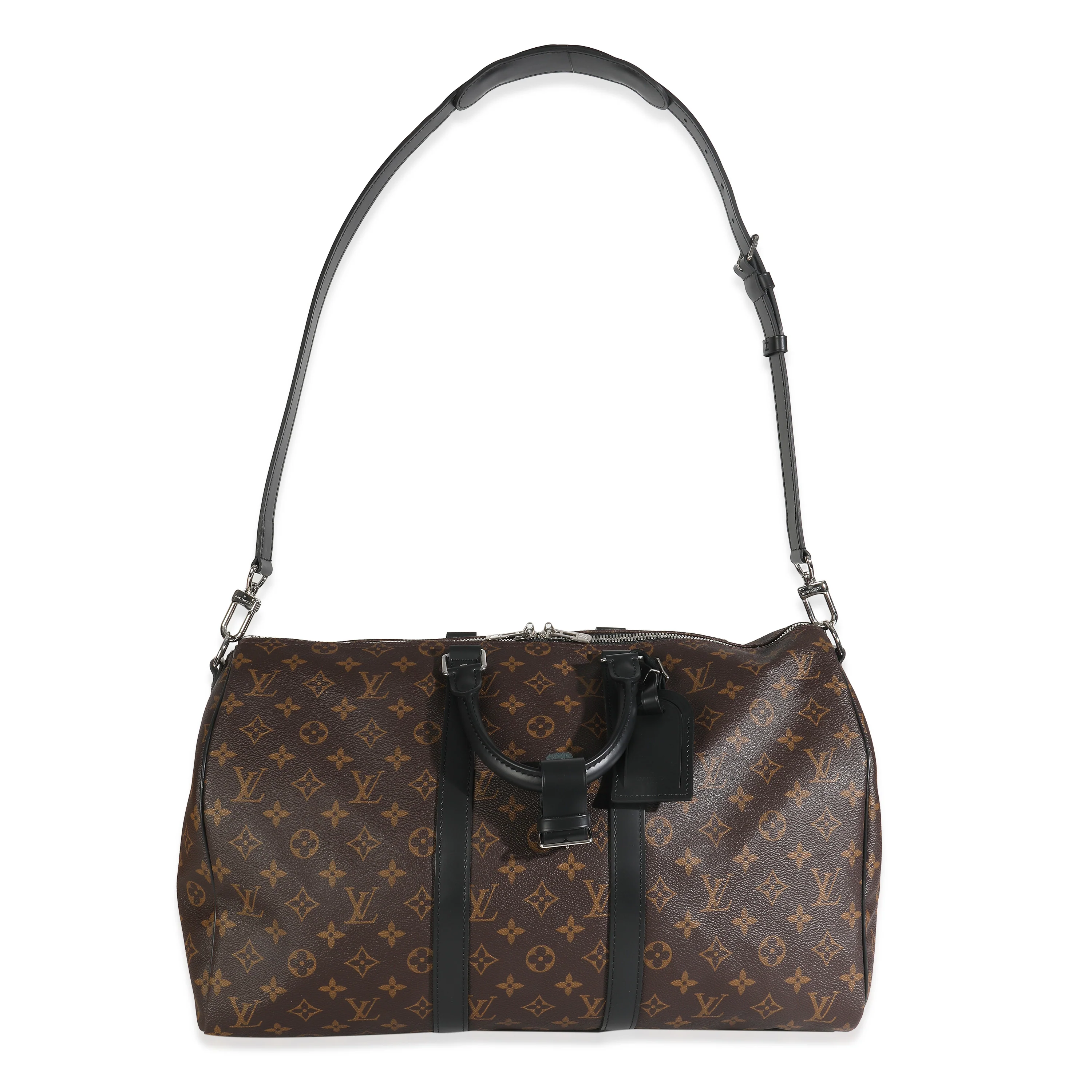 Monogram Macassar Keepall Bandouliere 45 - Image 8