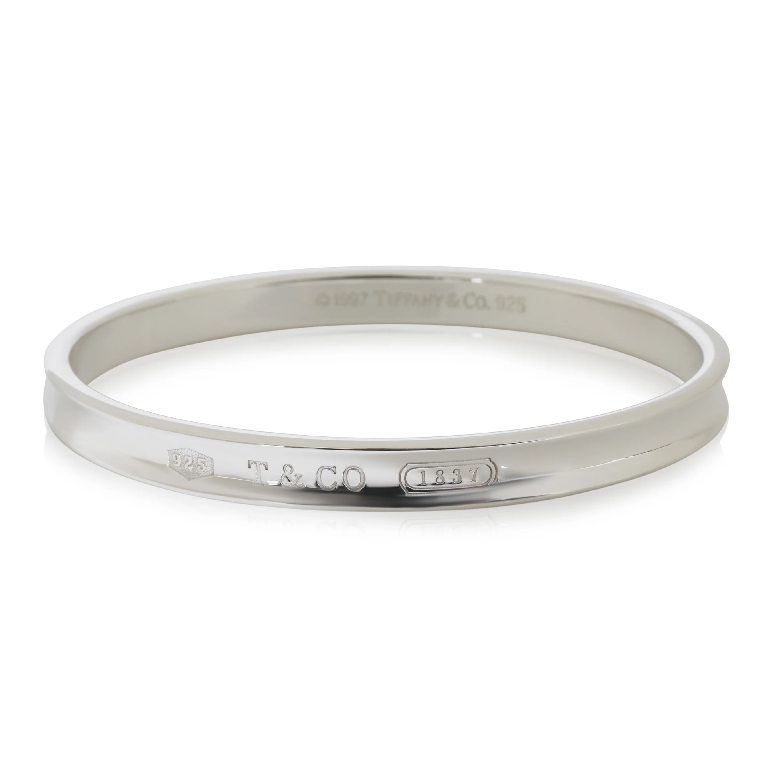 Sterling Silver 1837 Bangle Bracelet