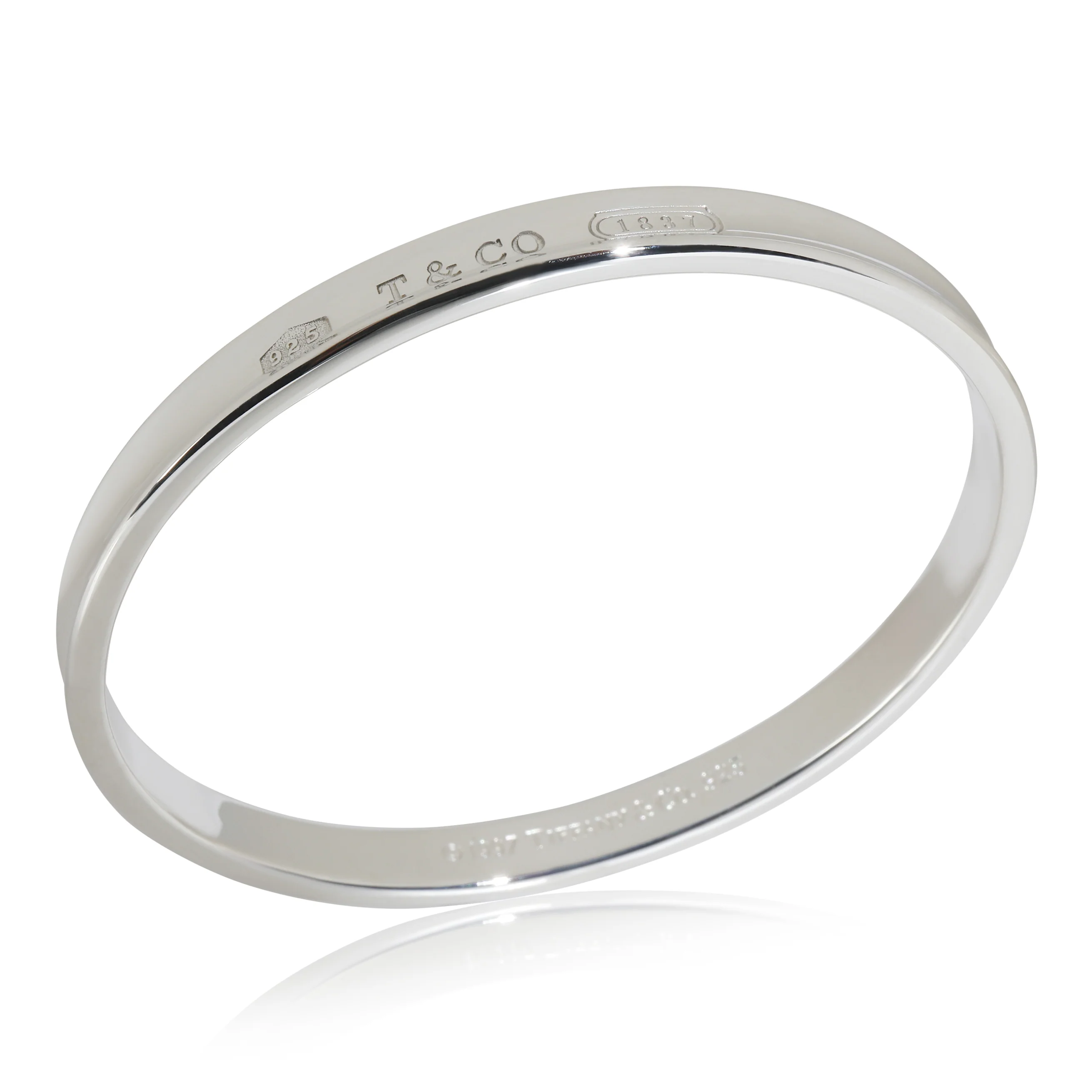 Sterling Silver 1837 Bangle Bracelet - Image 4