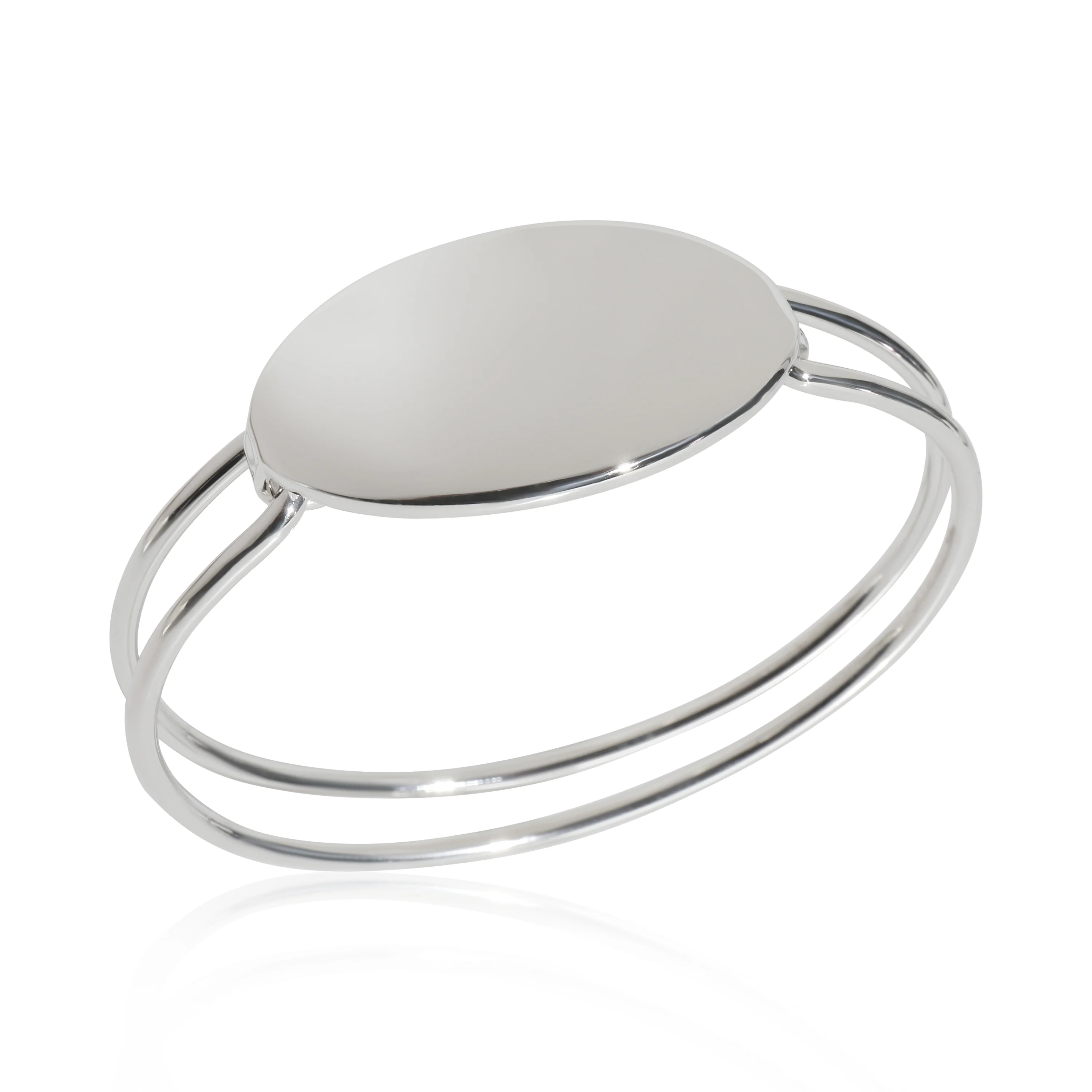 Sterling Silver Oval ID Bracelet - Image 6