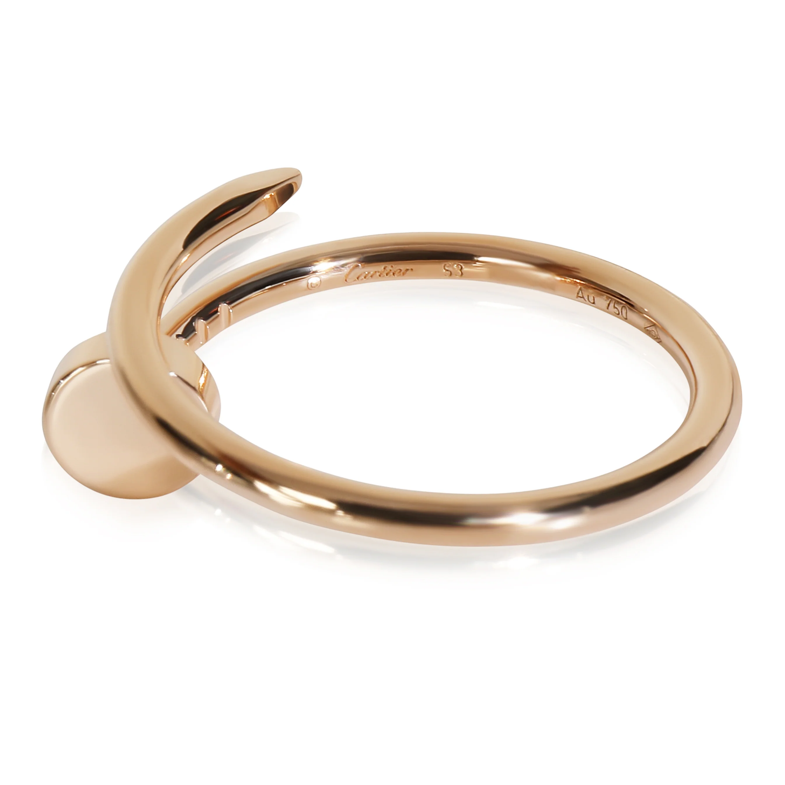Rose Gold Small Model Juste Un Clou Ring - Image 6