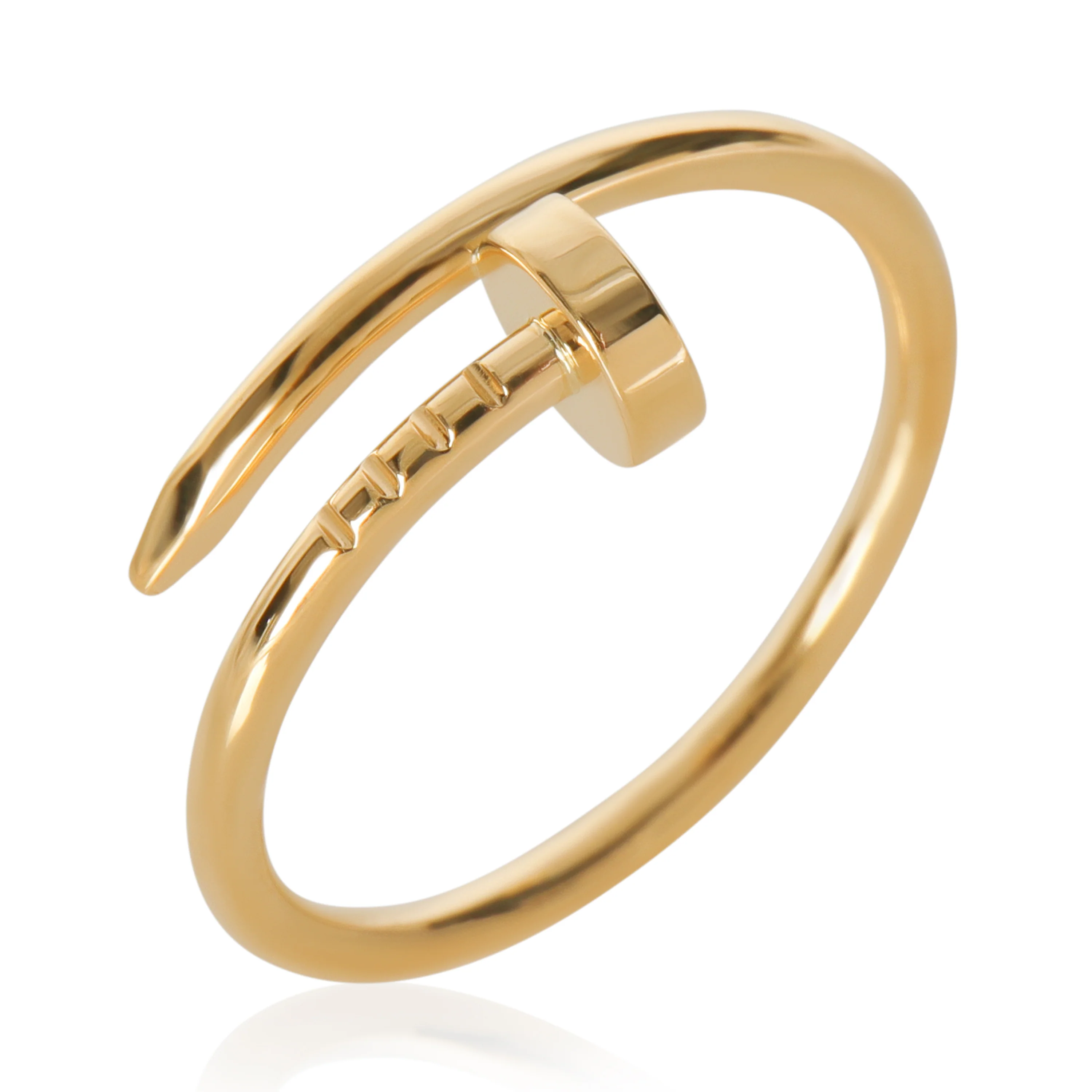 Yellow Gold Small Model Juste Un Clou Ring - Image 6