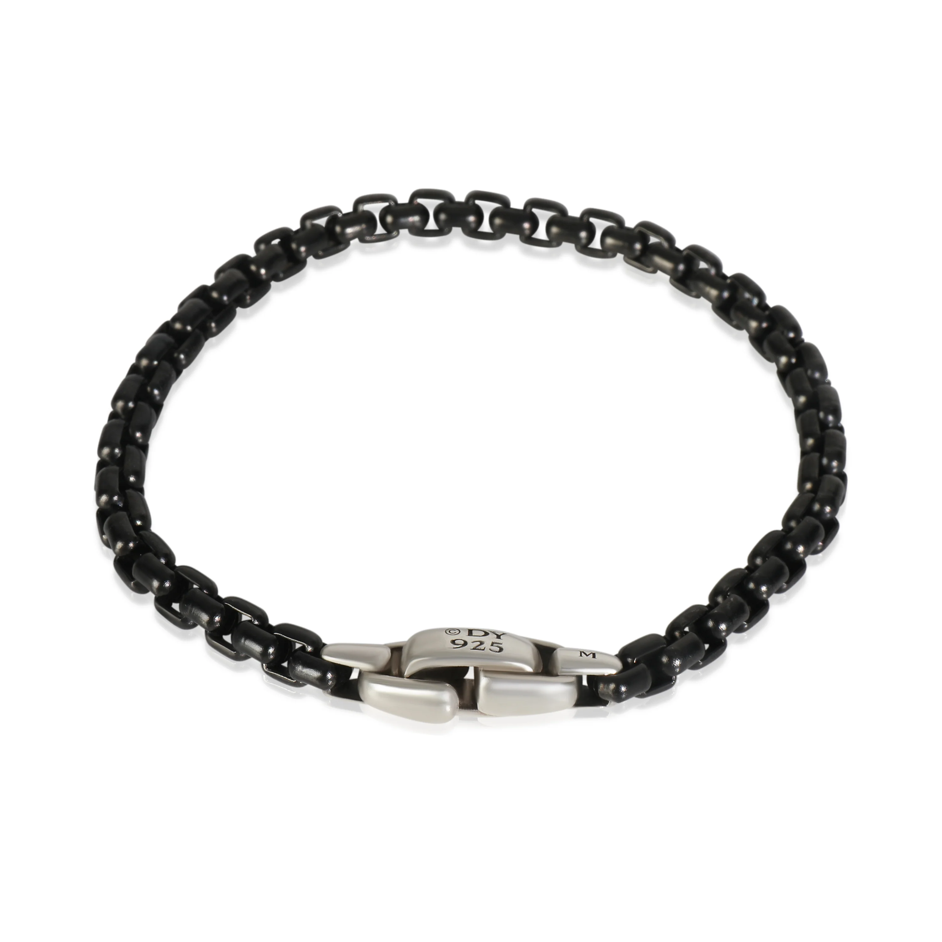 Sterling Silver 5mm Box Chain Bracelet - Image 3