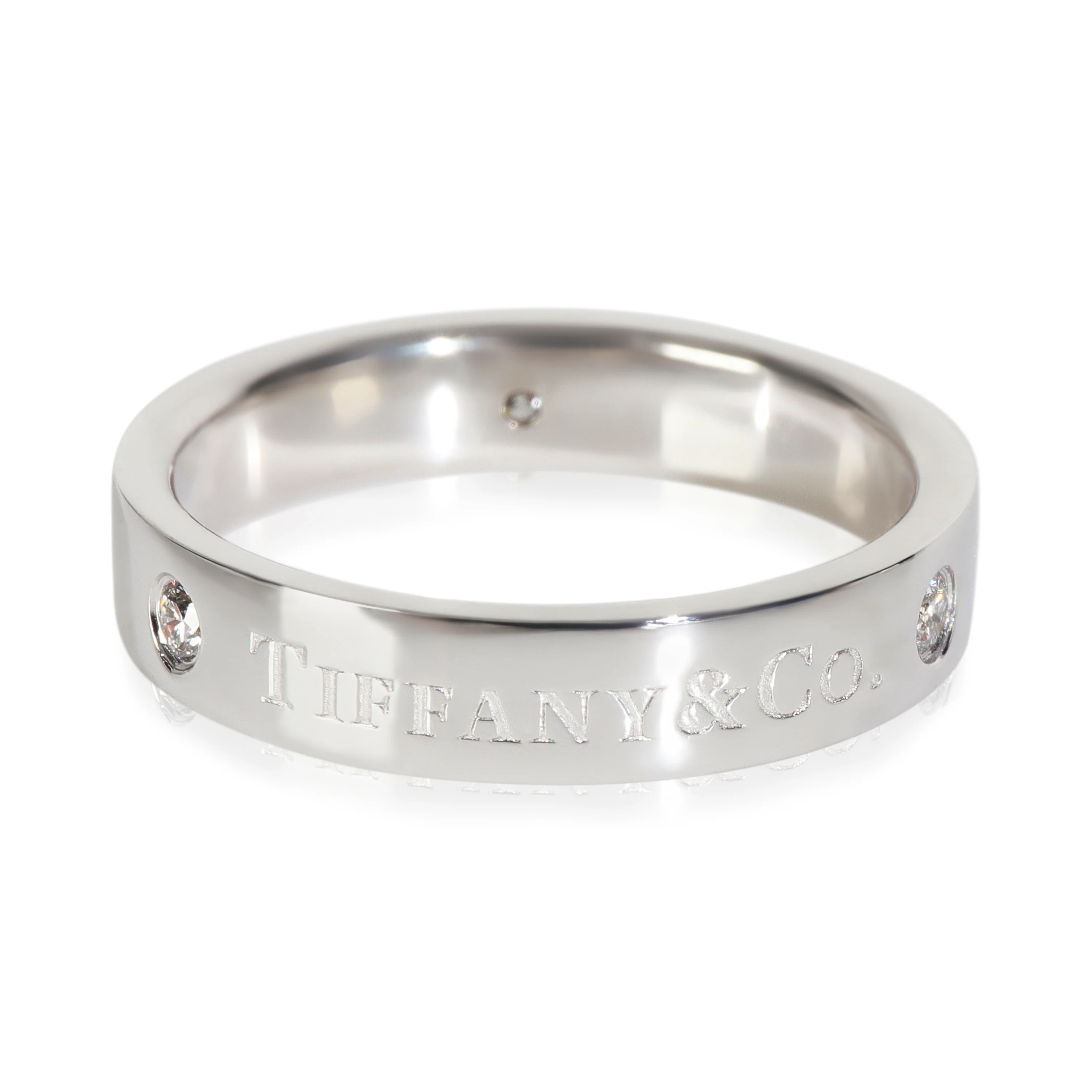 Platinum Diamond T&Co. Band - Image 3
