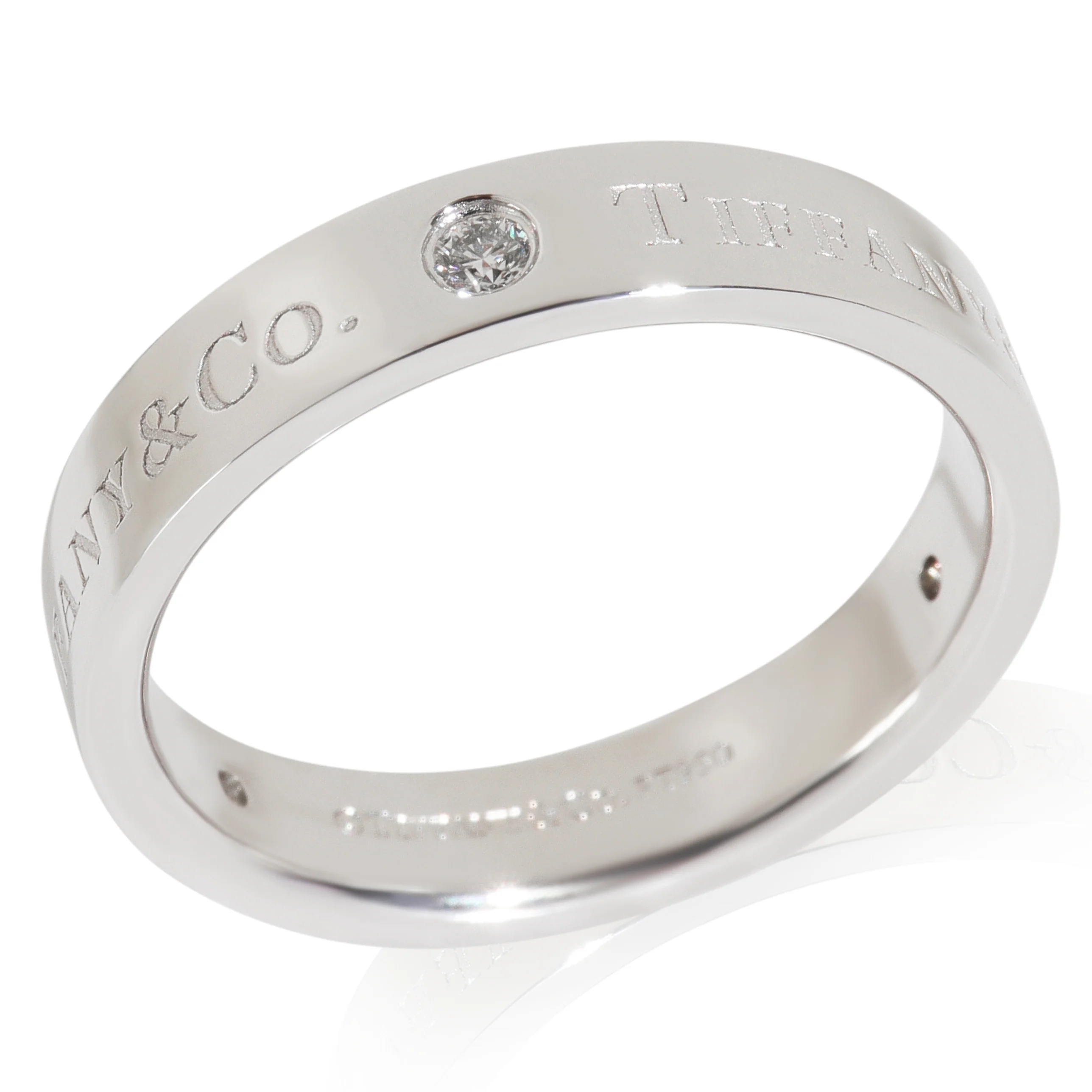 Platinum Diamond T&Co. Band - Image 4