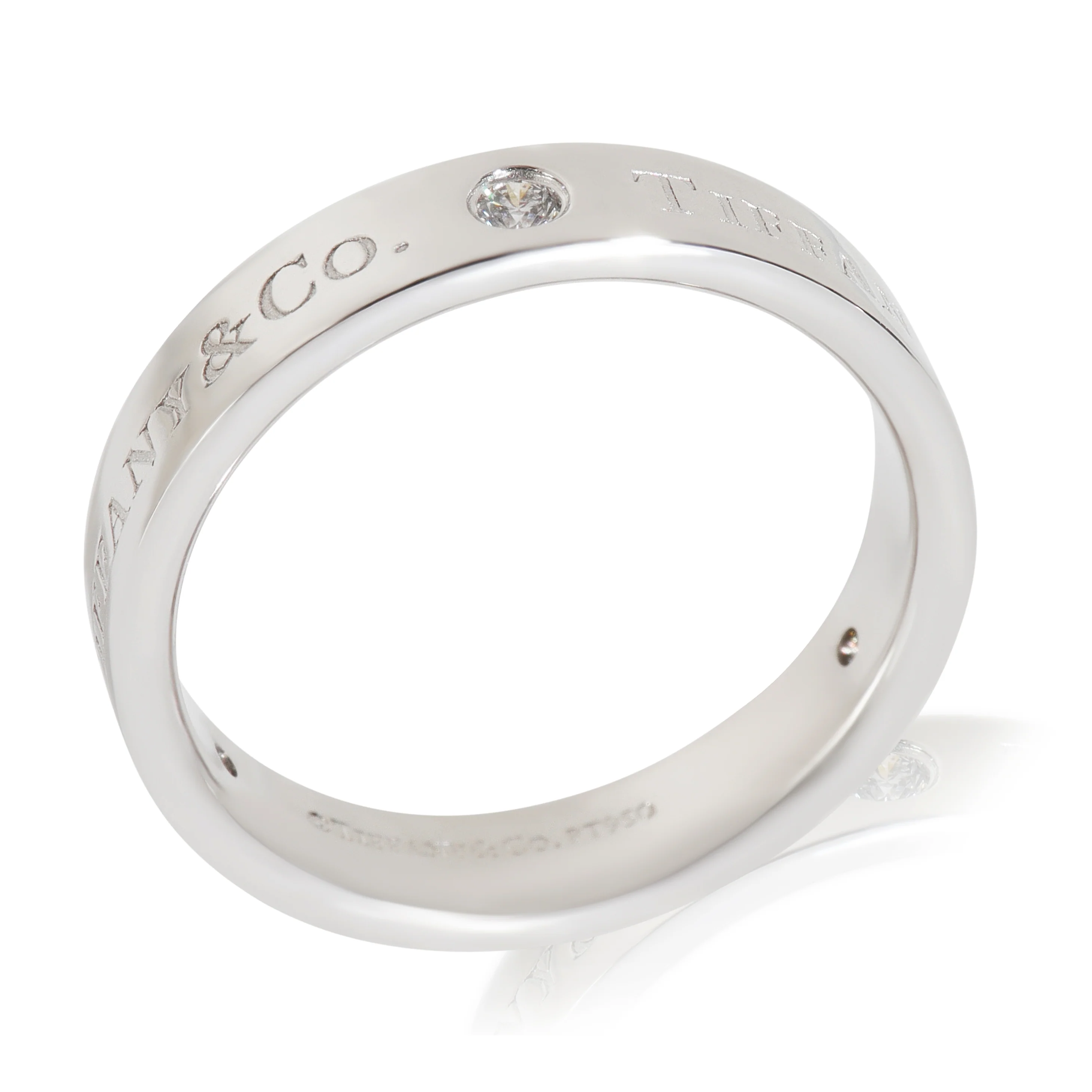 Platinum Diamond T&Co. Band - Image 6