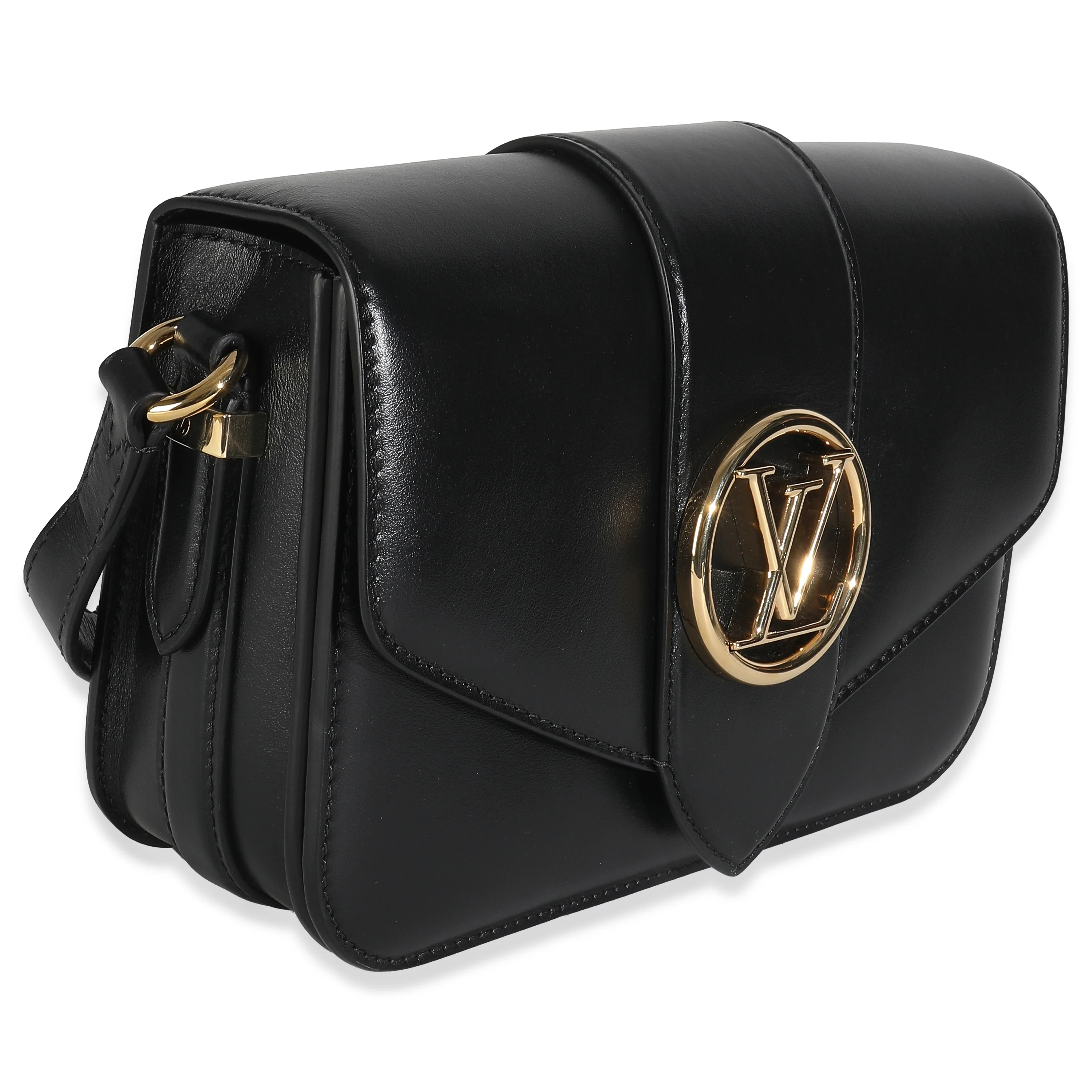 Black Smooth Calfskin LV Pont 9 - Image 2