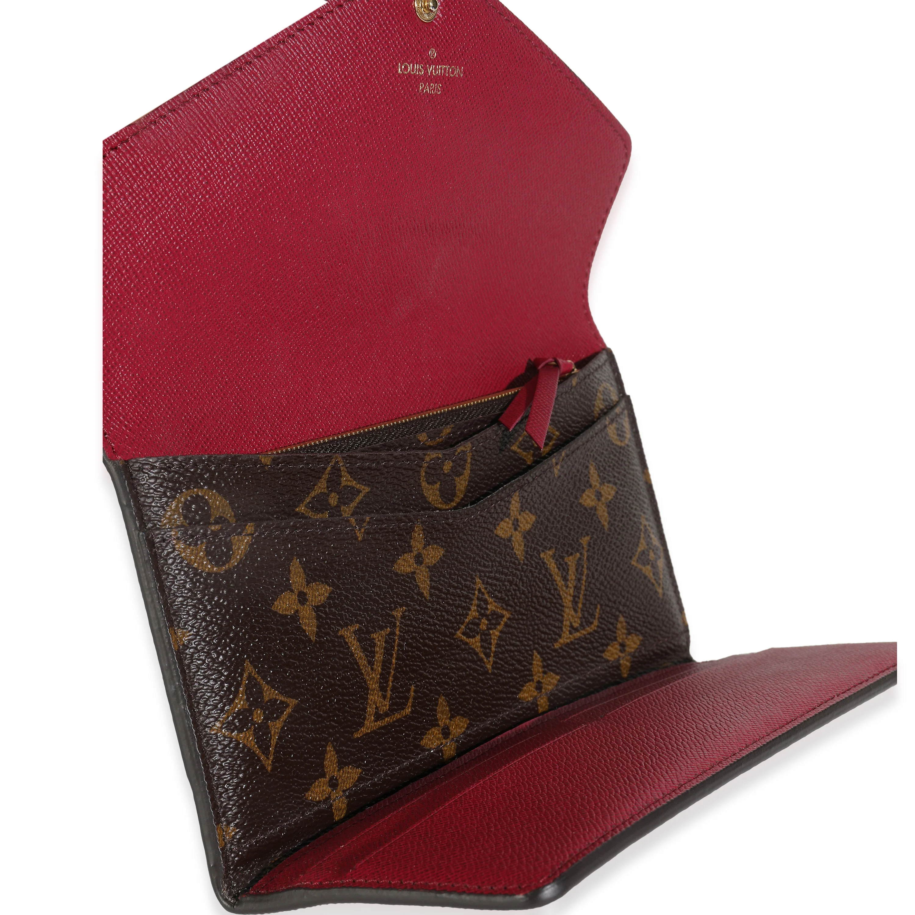 Fuchsia Monogram Canvas Josephine Wallet - Image 7