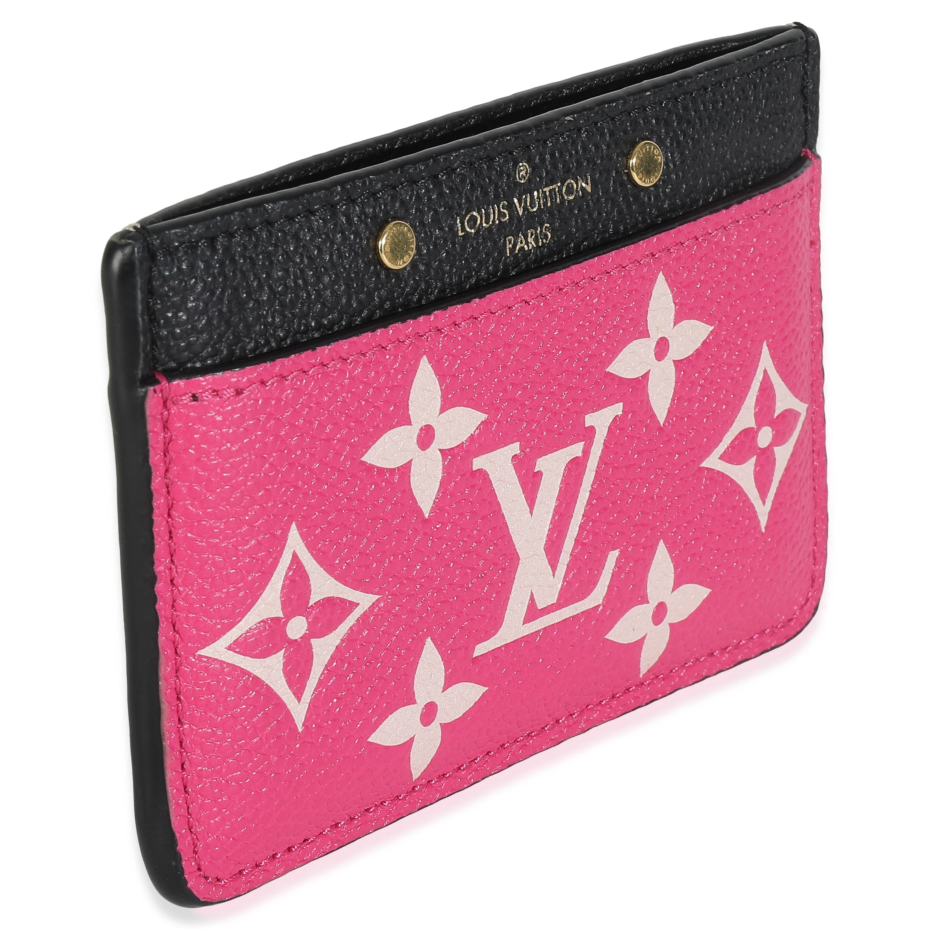 Black White Pink Empreinte Spring In The City Card Holder - Image 3