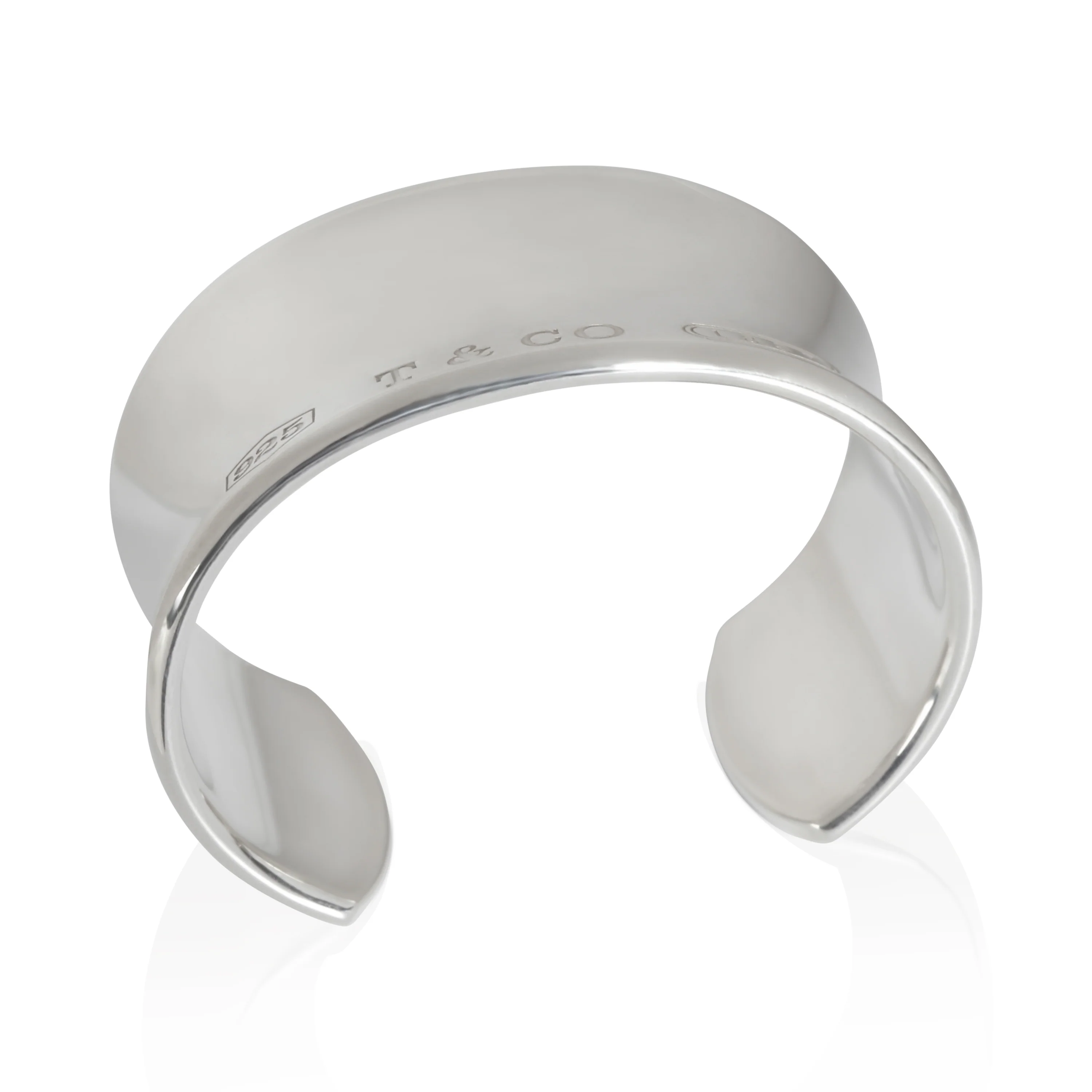 Sterling Silver  1837 Wide Cuff Bracelet - Image 3