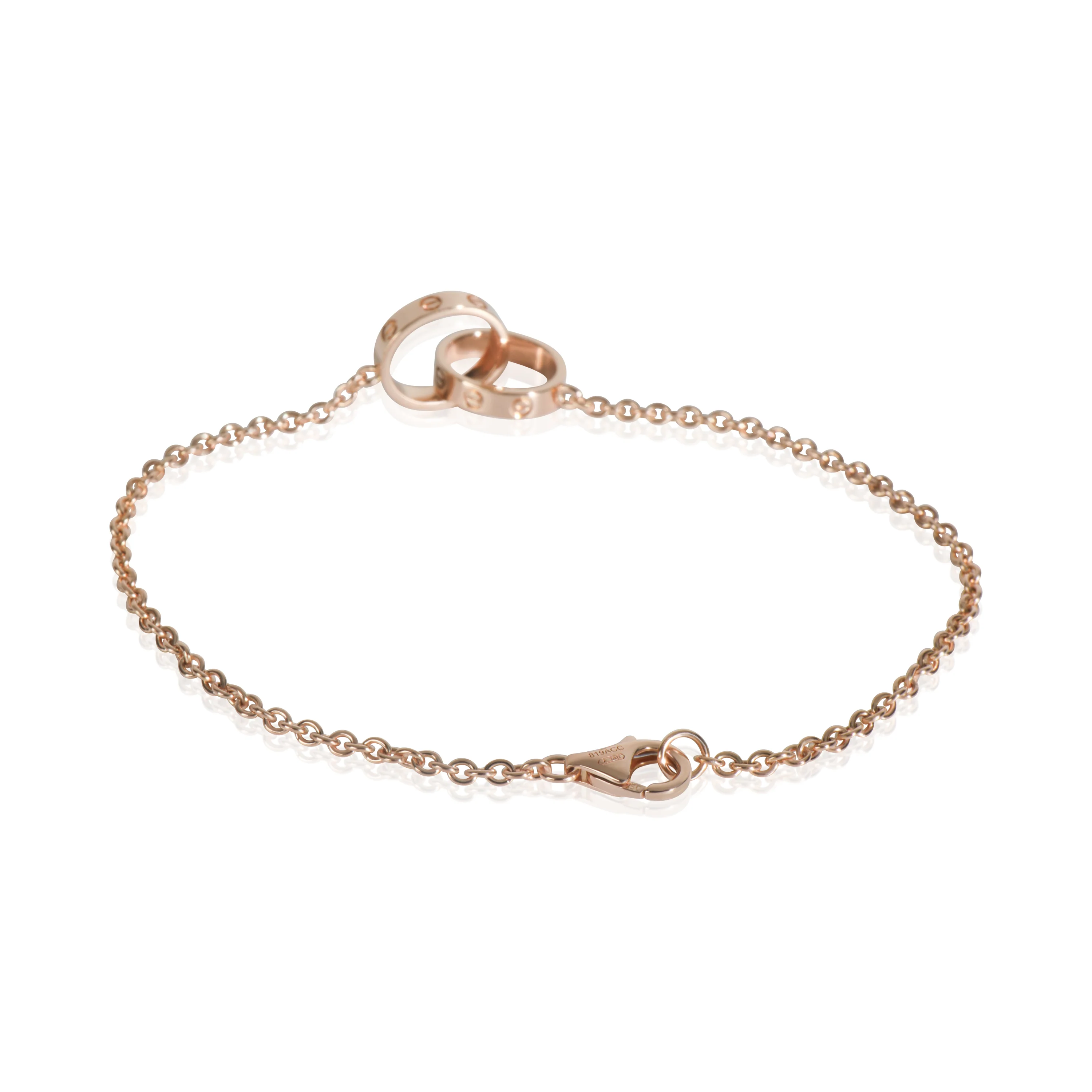 Rose Gold Love Bracelet - Image 2