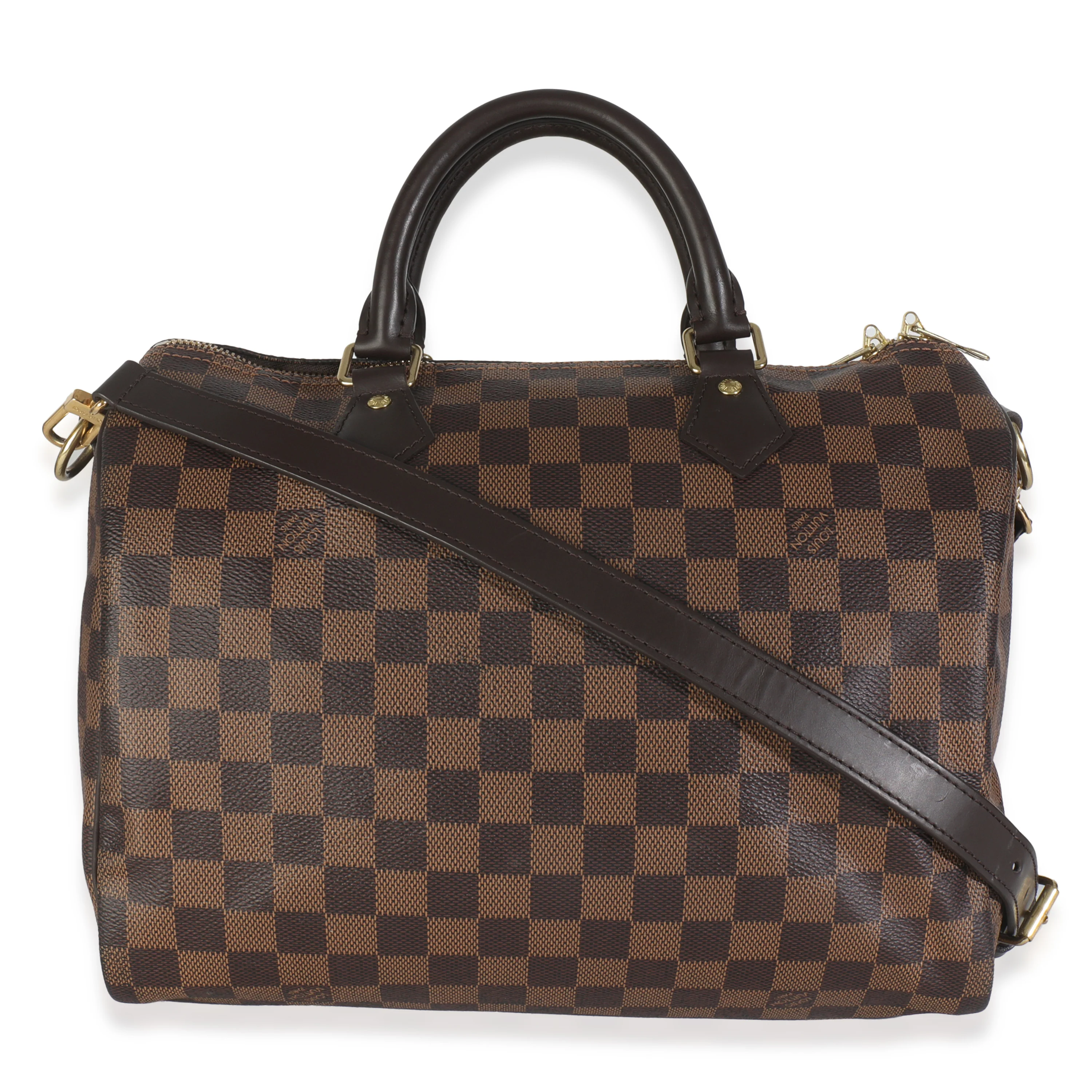 Damier Ebene Canvas Speedy Bandouliere 30 - Image 4