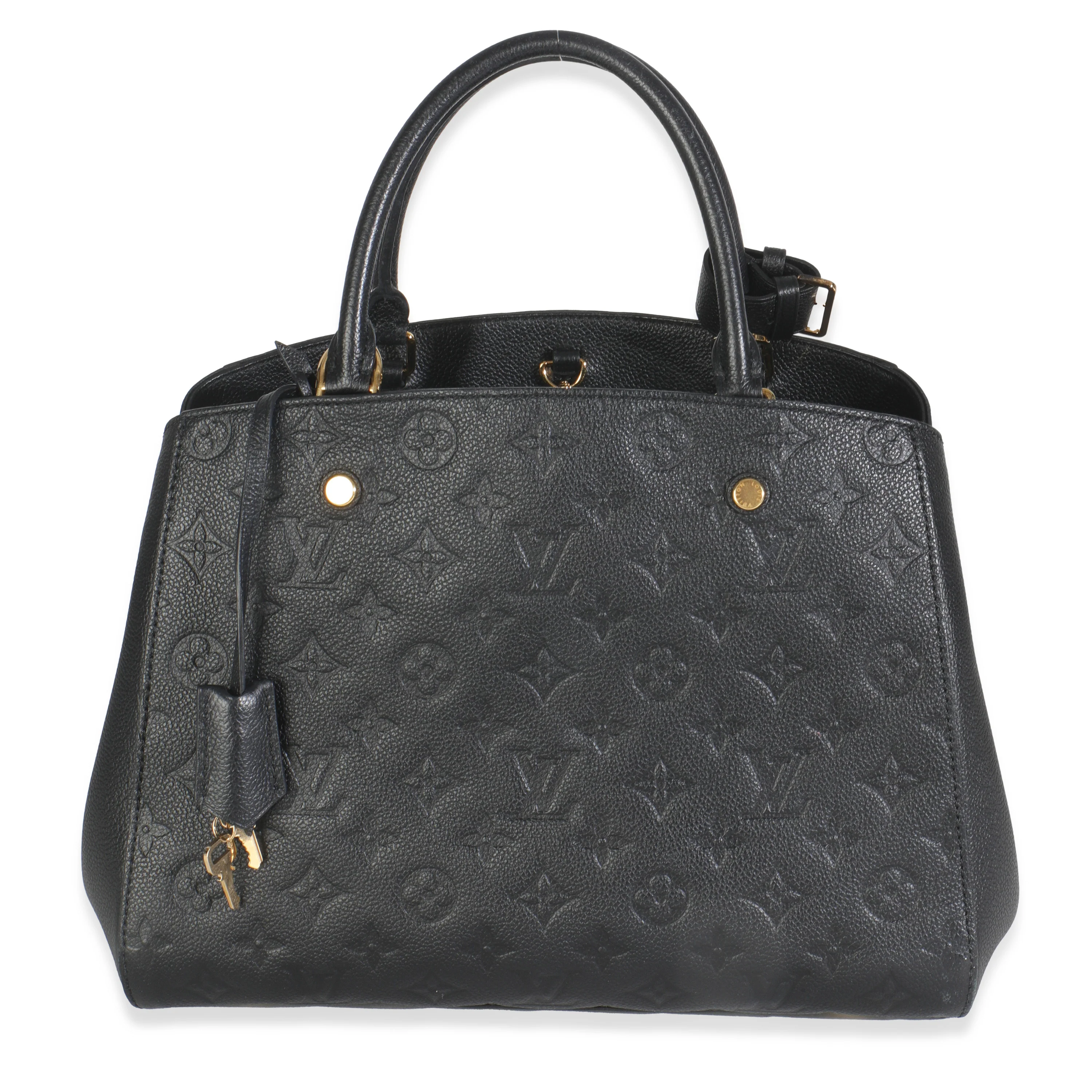 Black Monogram Empreinte Montaigne MM
