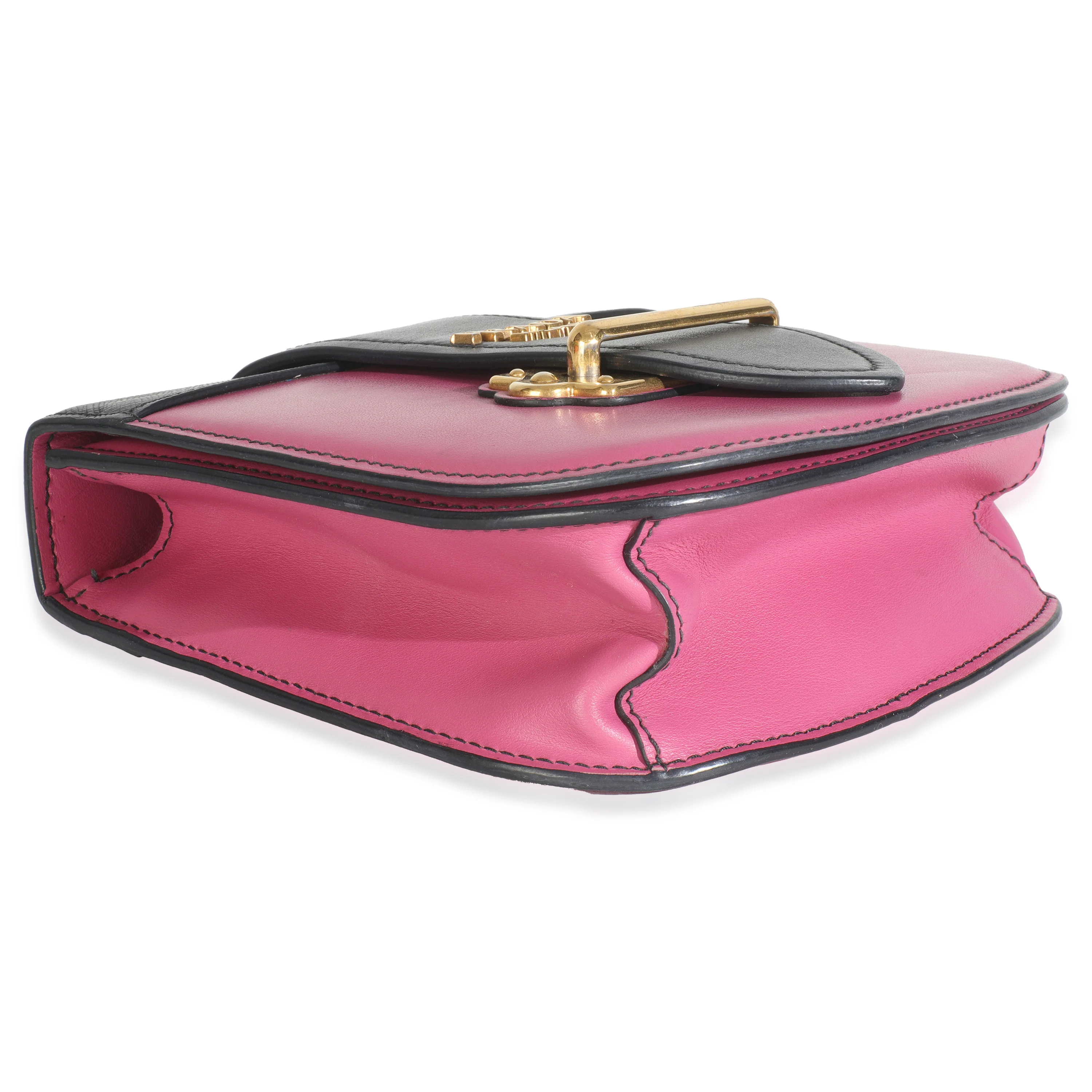 Pink City Calf Saffiano Small Pionniere Crossbody - Image 6