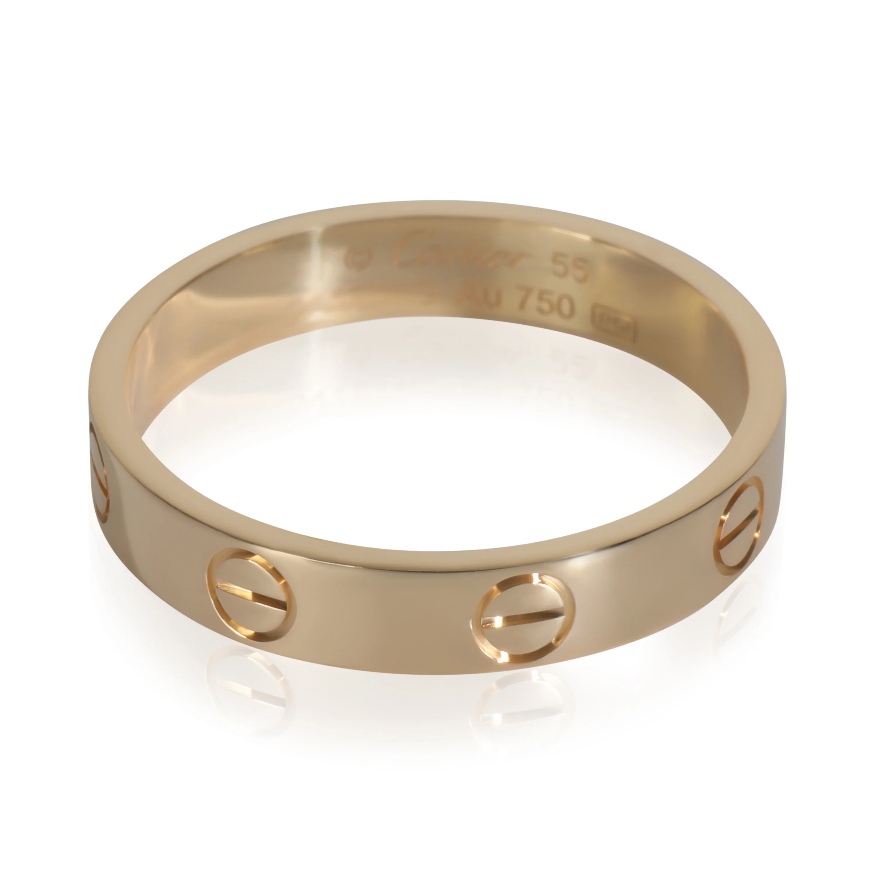 Yellow Gold Small Model Love Ring