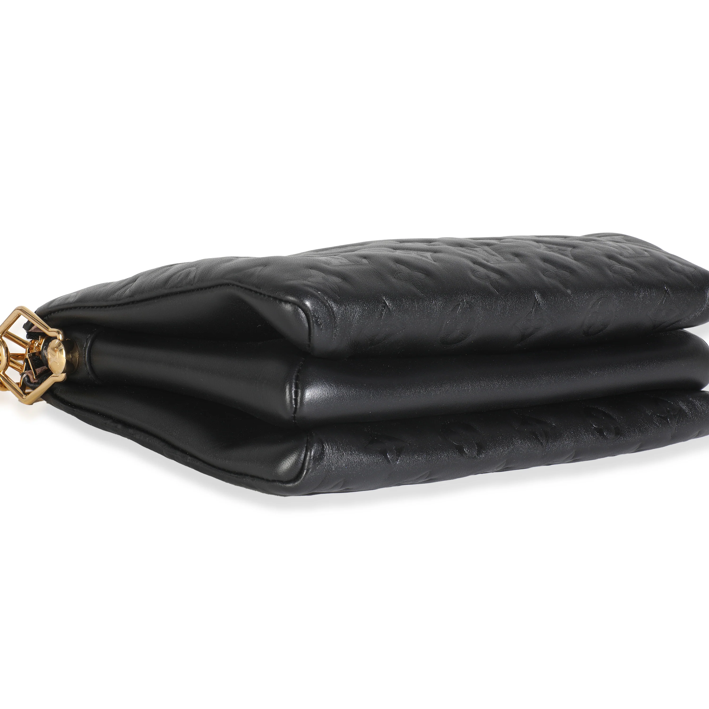 Black Monogram Embossed Lambskin Coussin PM - Image 8