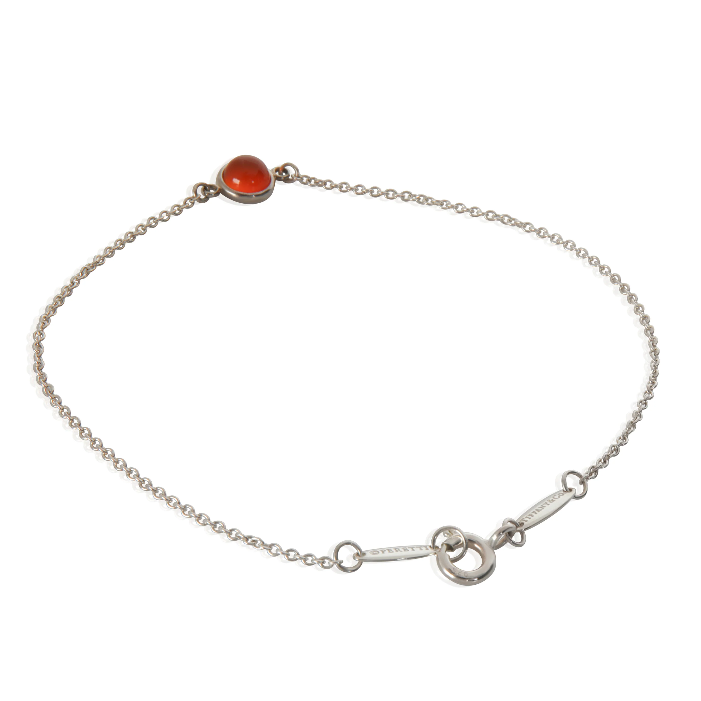Sterling Silver Chalcedony Elsa Peretti Color By The Yard Bracelet - Image 3